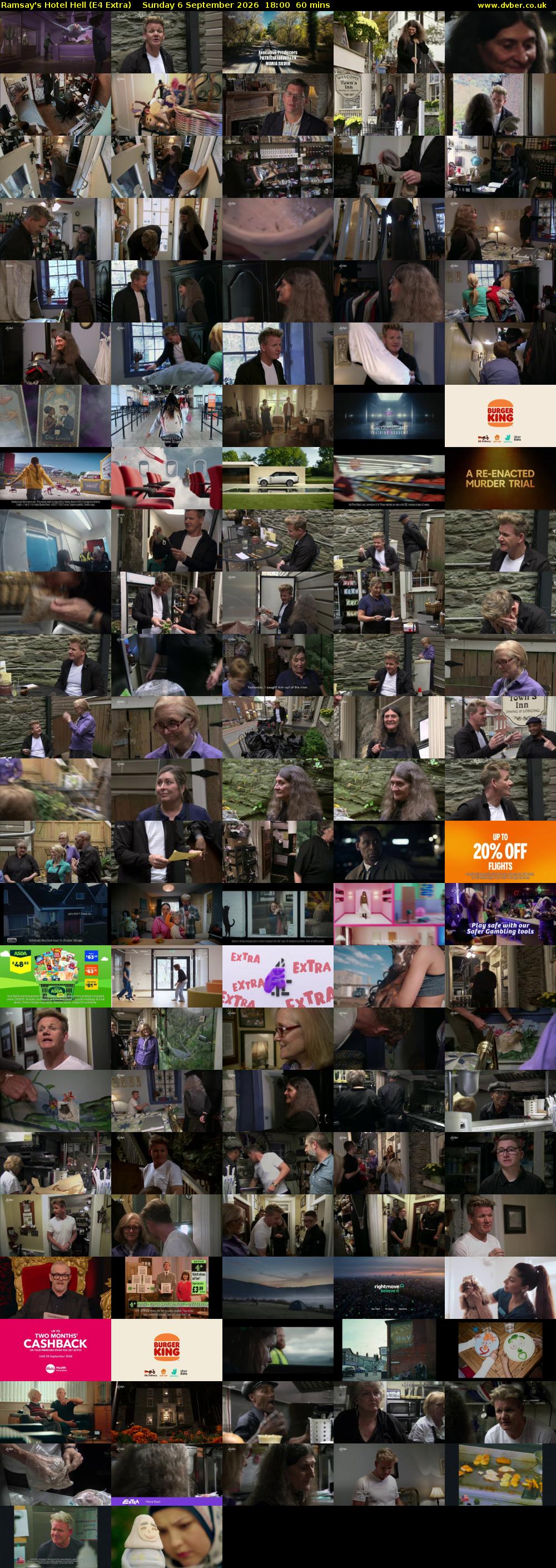 Ramsay's Hotel Hell (E4 Extra) Sunday 6 September 2026 18:00 - 19:00