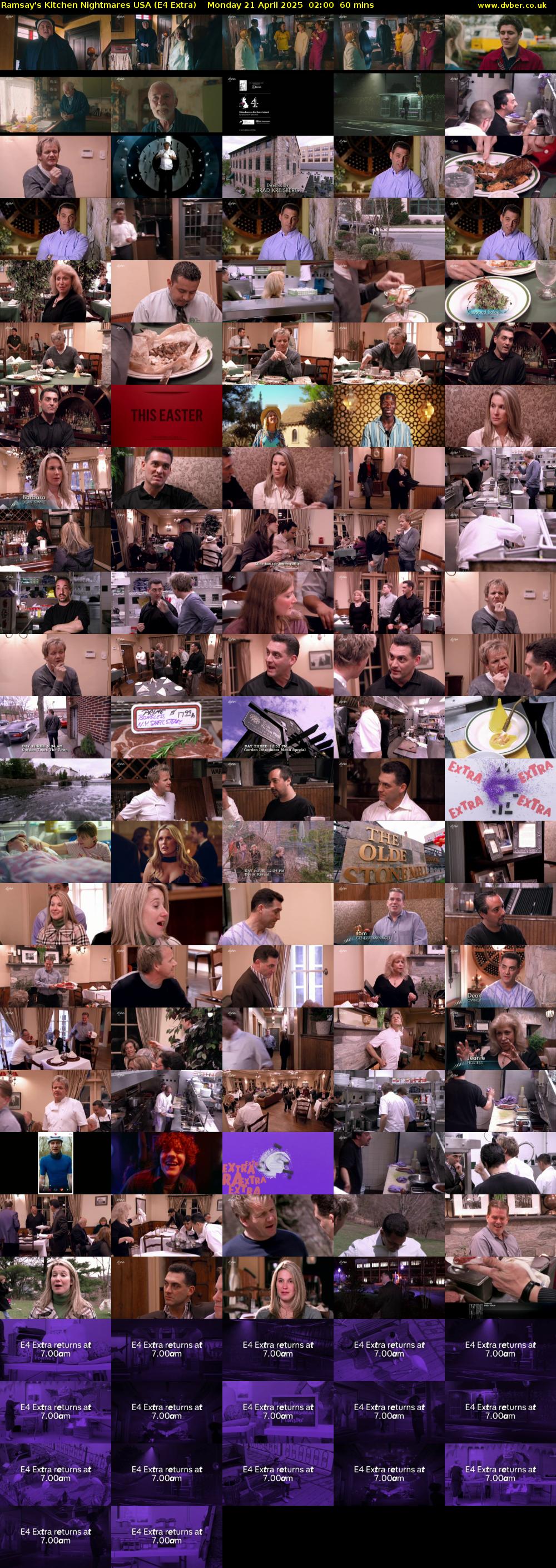 Ramsay's Kitchen Nightmares USA (E4 Extra) Monday 21 April 2025 02:00 - 03:00
