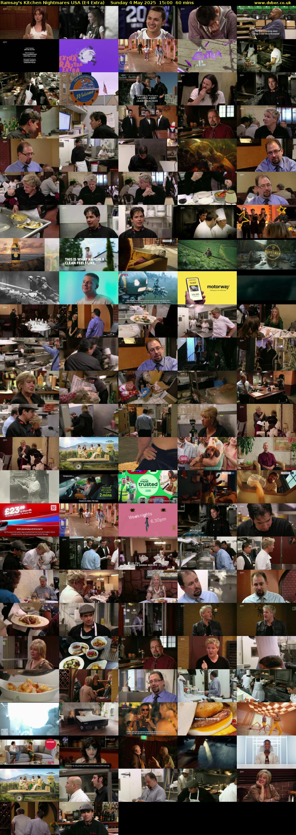 Ramsay's Kitchen Nightmares USA (E4 Extra) Sunday 4 May 2025 15:00 - 16:00