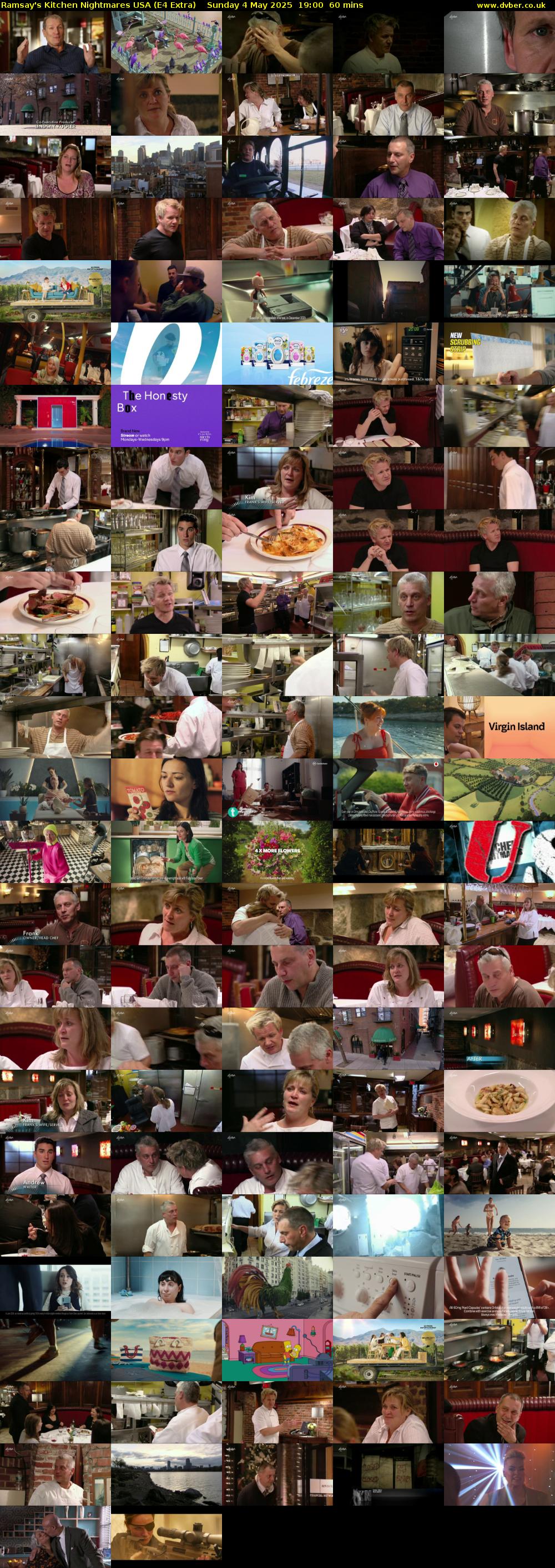 Ramsay's Kitchen Nightmares USA (E4 Extra) Sunday 4 May 2025 19:00 - 20:00