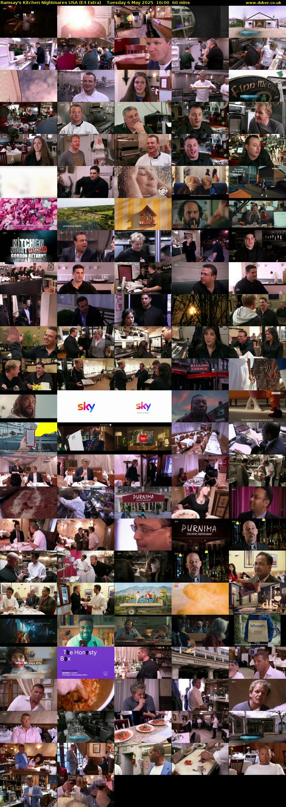 Ramsay's Kitchen Nightmares USA (E4 Extra) Tuesday 6 May 2025 16:00 - 17:00