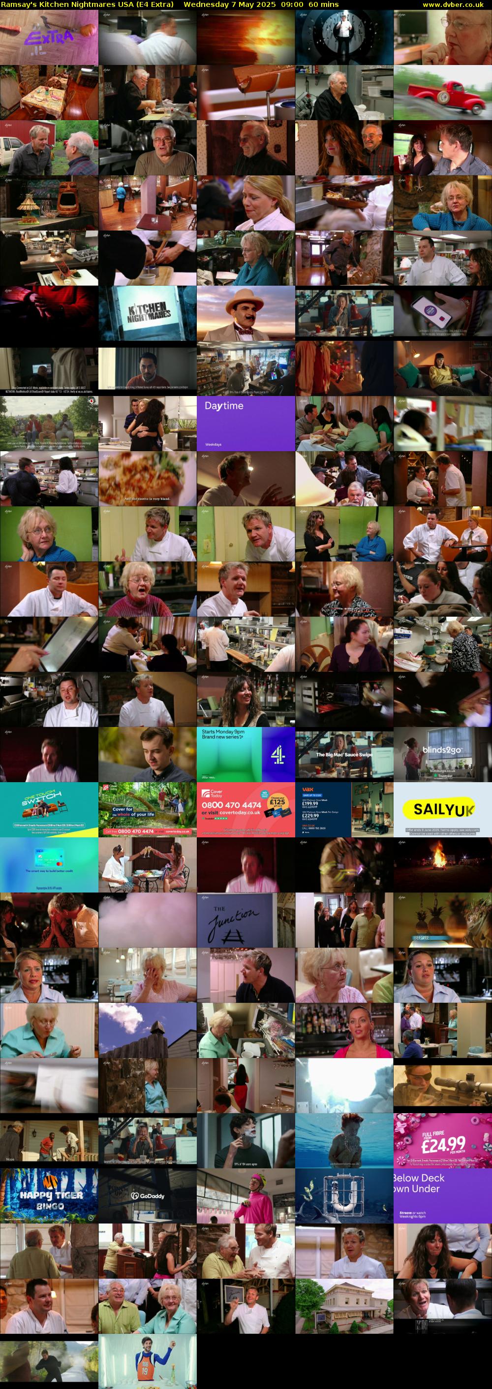 Ramsay's Kitchen Nightmares USA (E4 Extra) Wednesday 7 May 2025 09:00 - 10:00