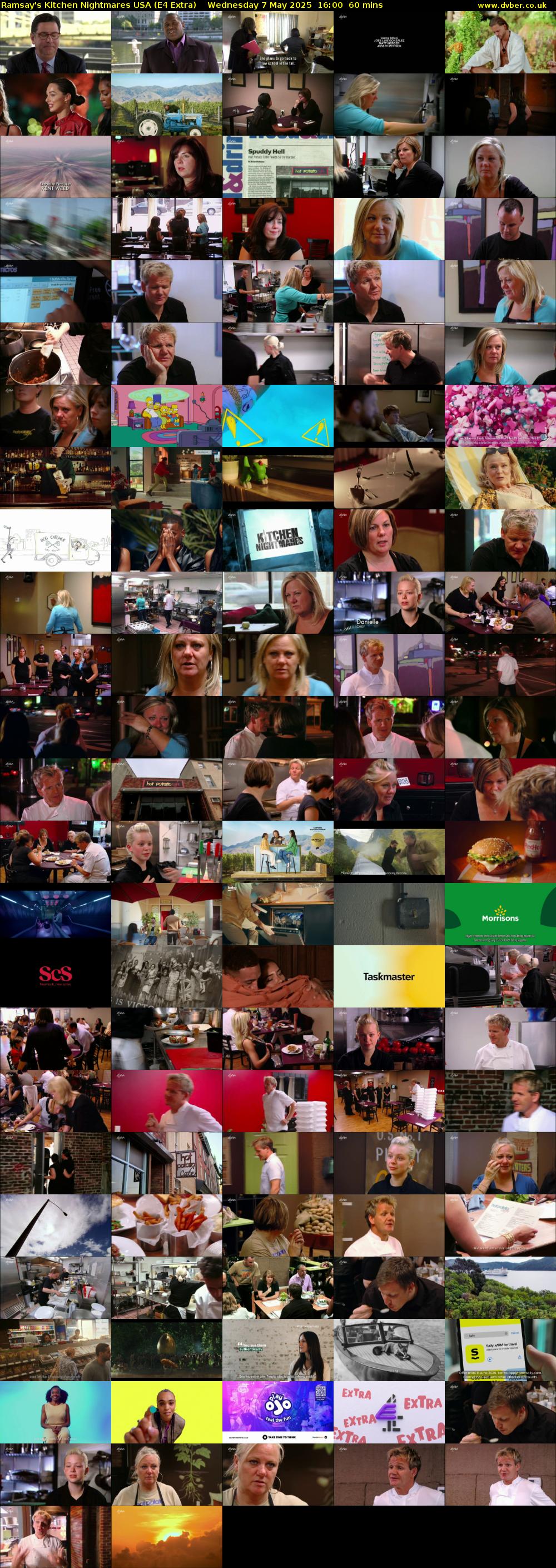 Ramsay's Kitchen Nightmares USA (E4 Extra) Wednesday 7 May 2025 16:00 - 17:00