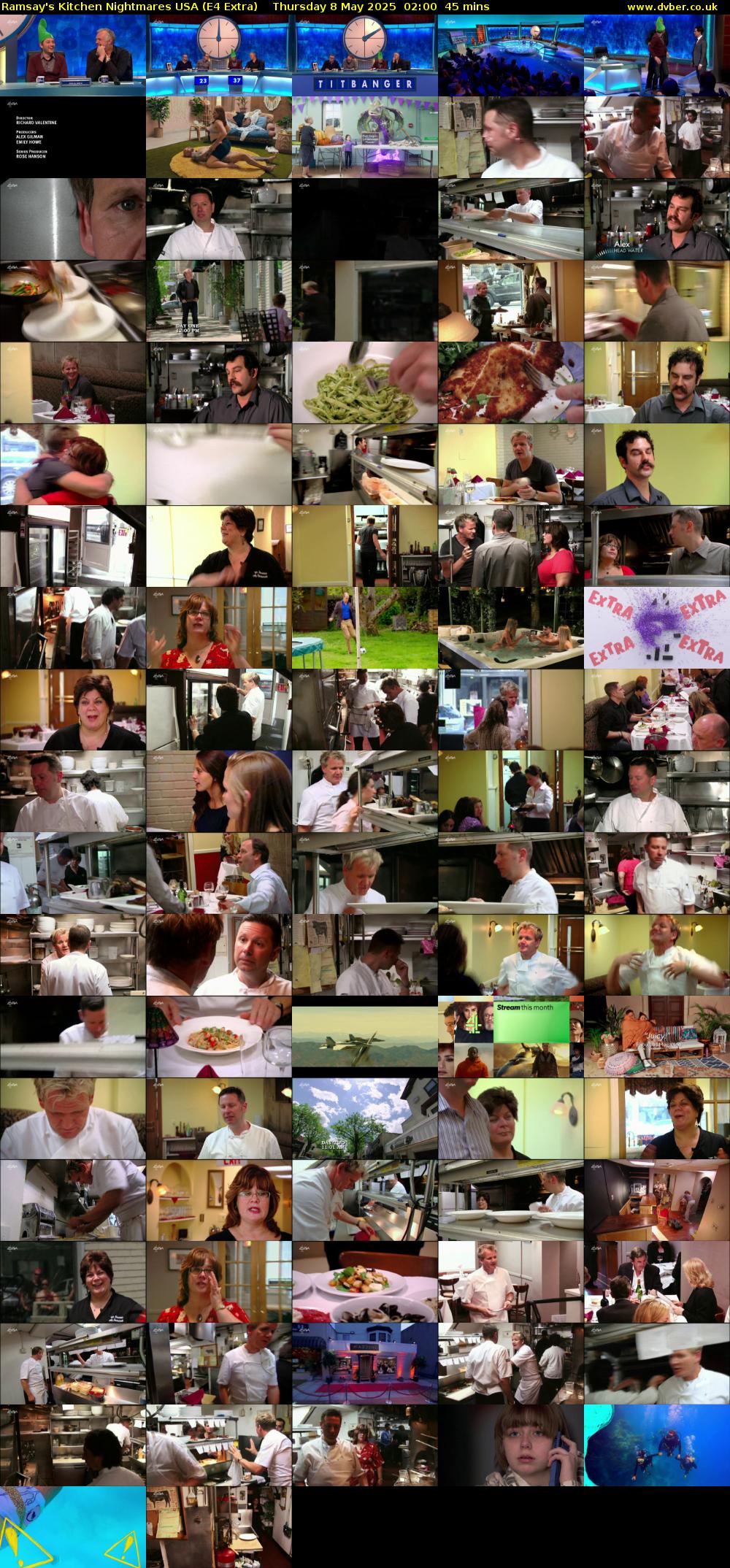 Ramsay's Kitchen Nightmares USA (E4 Extra) Thursday 8 May 2025 02:00 - 02:45