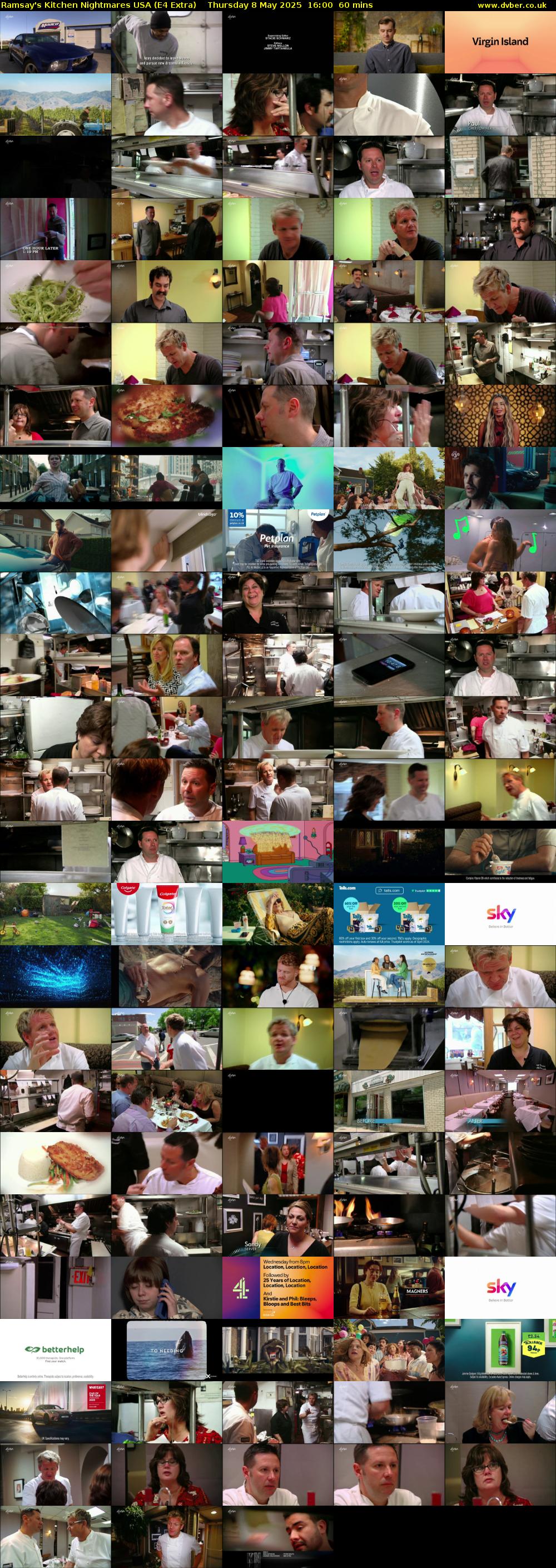 Ramsay's Kitchen Nightmares USA (E4 Extra) Thursday 8 May 2025 16:00 - 17:00