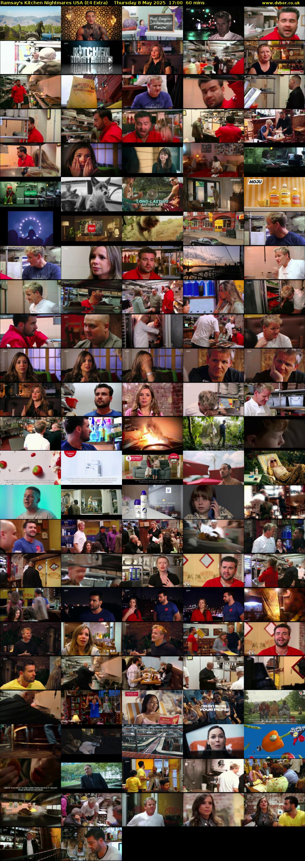 Ramsay's Kitchen Nightmares USA (E4 Extra) Thursday 8 May 2025 17:00 - 18:00