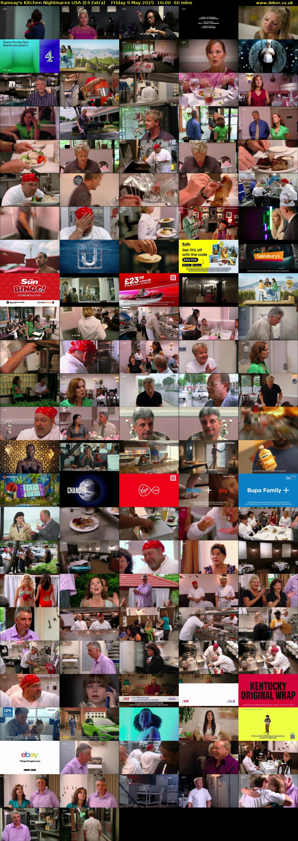 Ramsay's Kitchen Nightmares USA (E4 Extra) Friday 9 May 2025 16:00 - 17:00