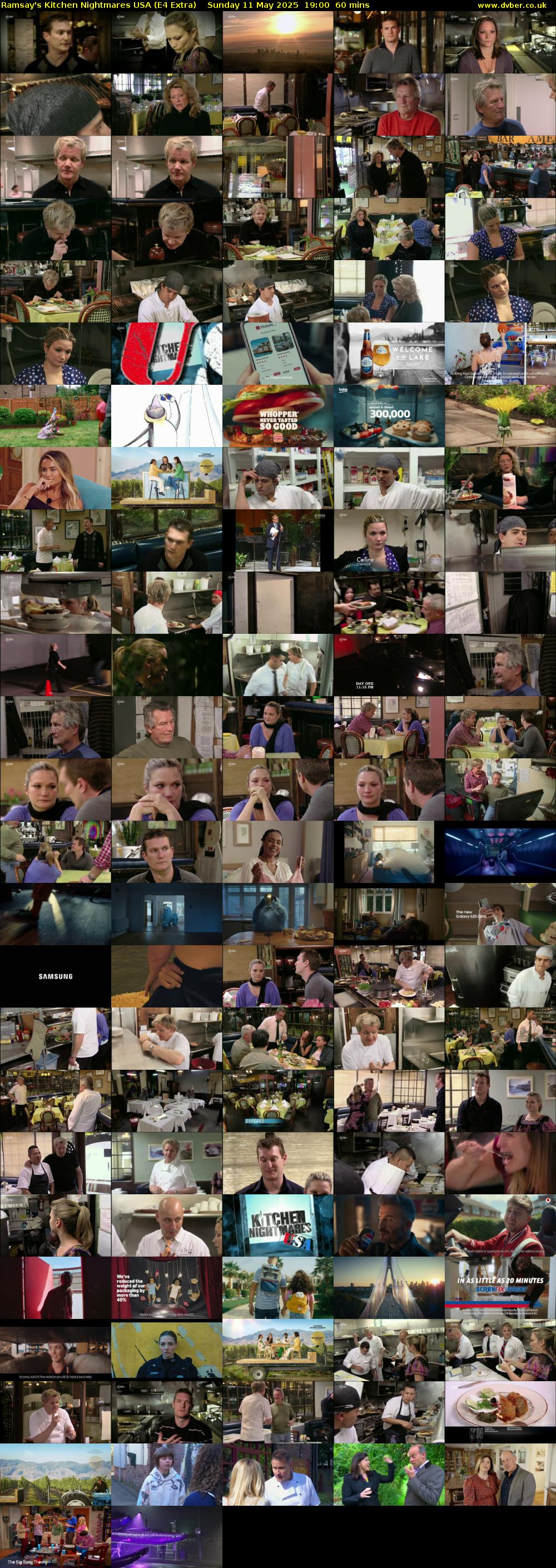 Ramsay's Kitchen Nightmares USA (E4 Extra) Sunday 11 May 2025 19:00 - 20:00