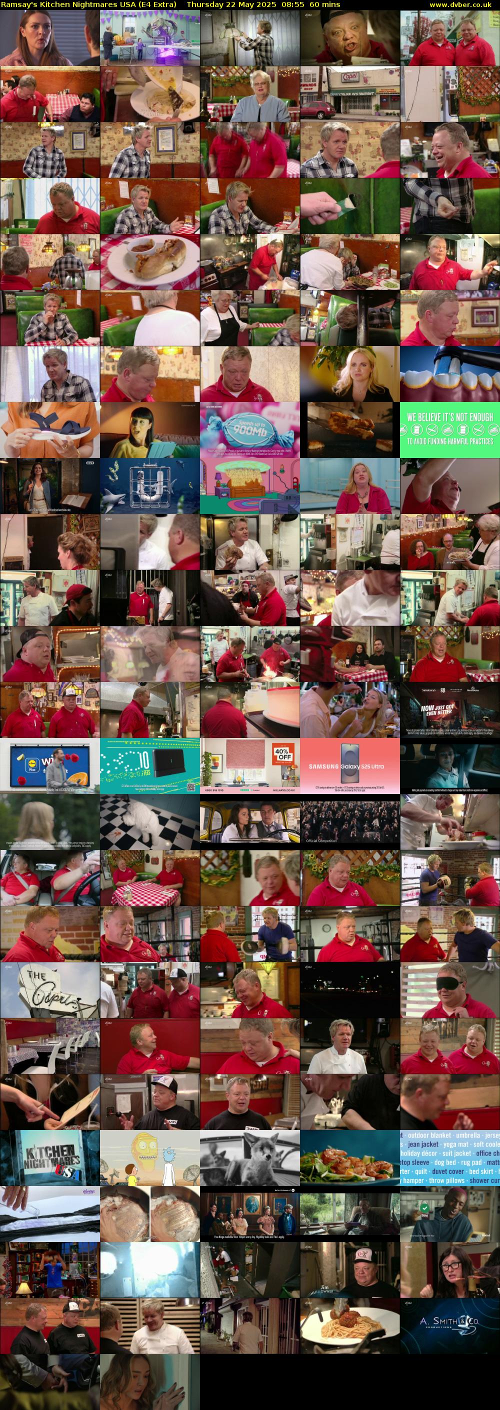 Ramsay's Kitchen Nightmares USA (E4 Extra) Thursday 22 May 2025 08:55 - 09:55