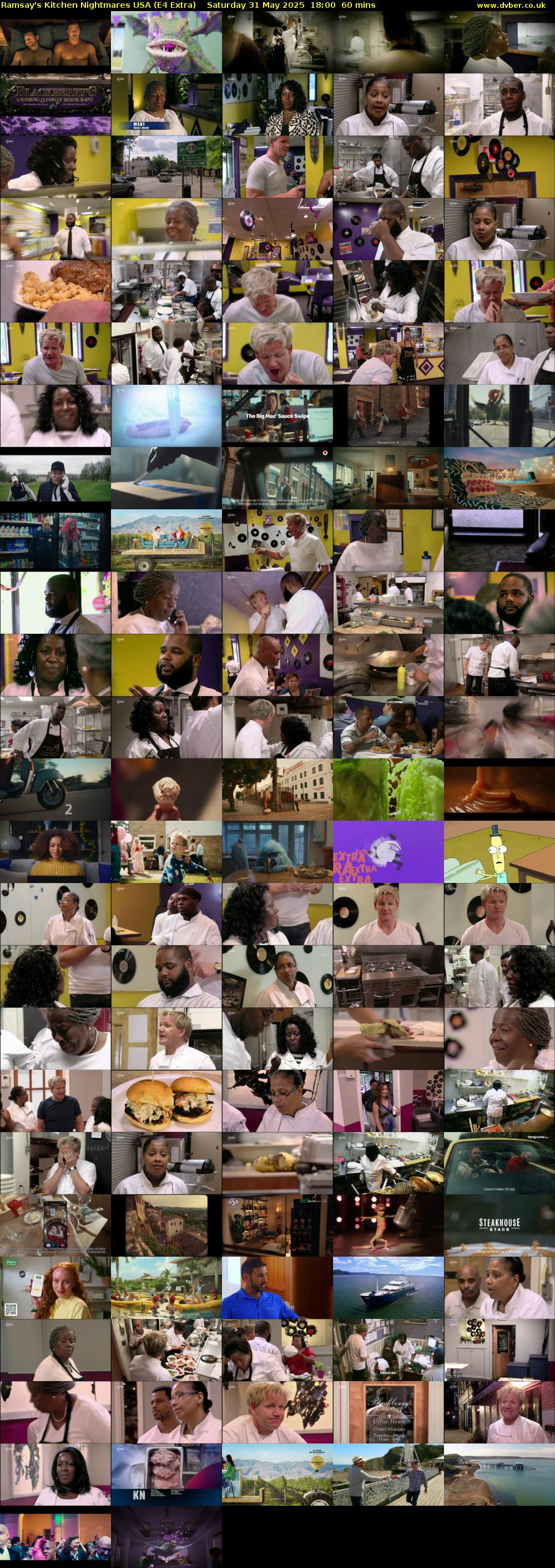 Ramsay's Kitchen Nightmares USA (E4 Extra) Saturday 31 May 2025 18:00 - 19:00