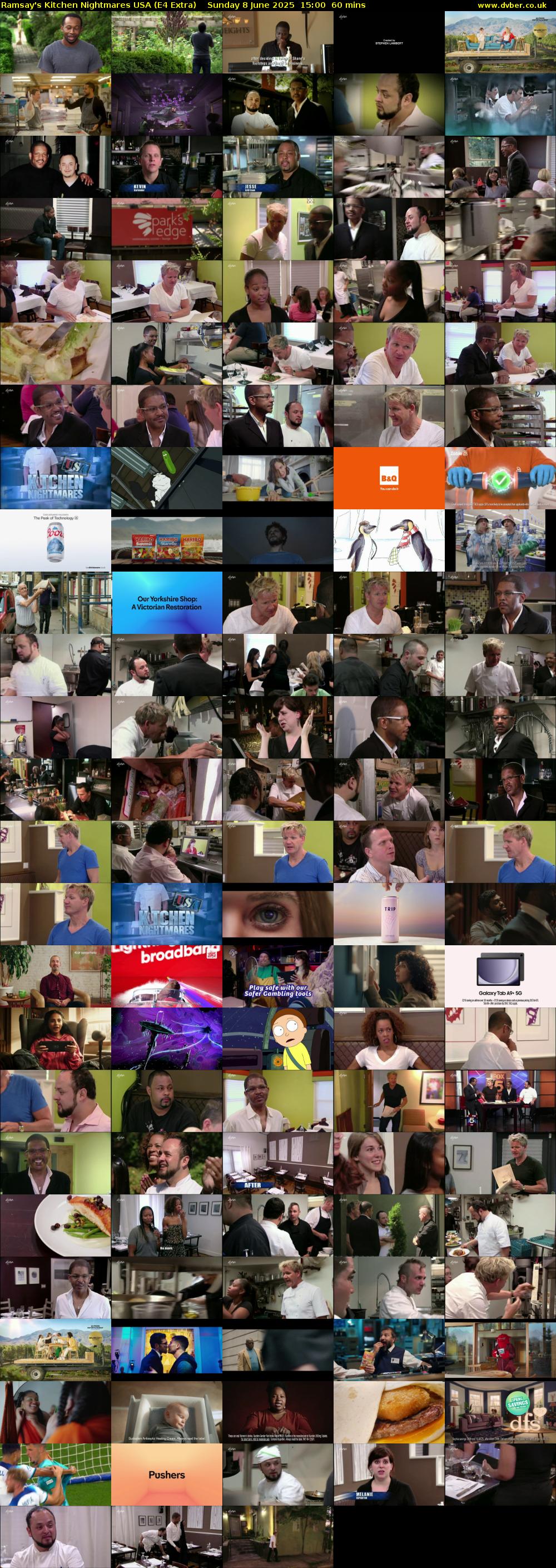Ramsay's Kitchen Nightmares USA (E4 Extra) Sunday 8 June 2025 15:00 - 16:00