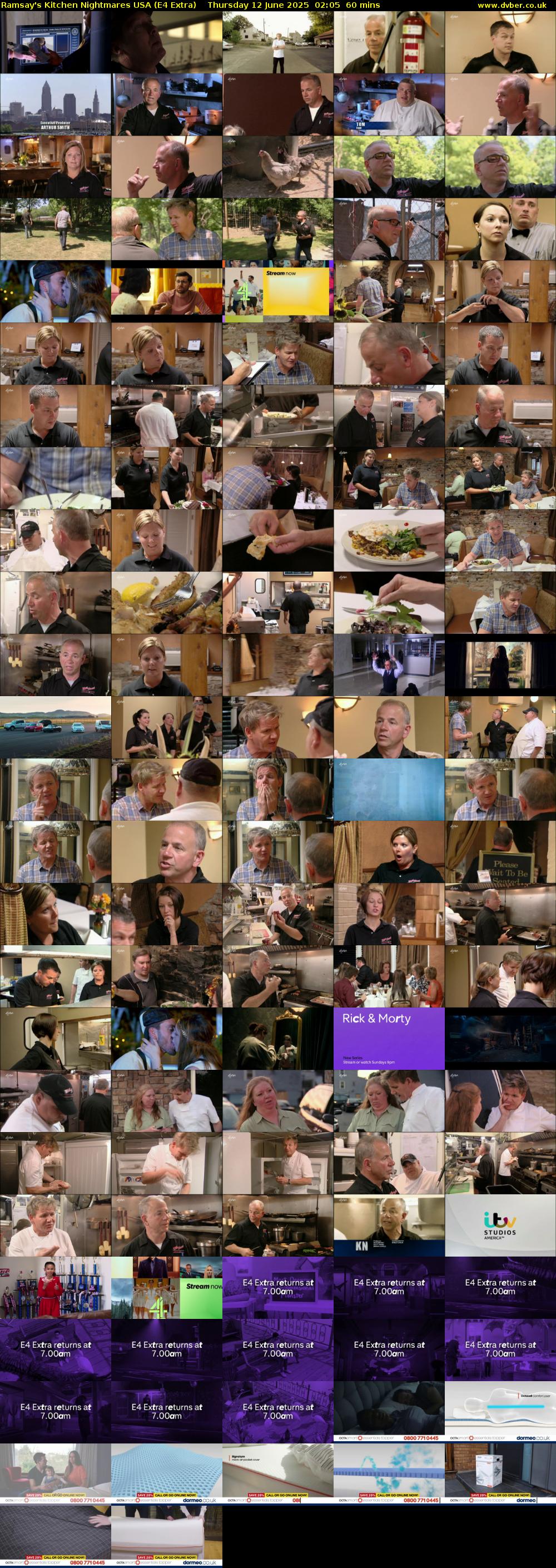 Ramsay's Kitchen Nightmares USA (E4 Extra) Thursday 12 June 2025 02:05 - 03:05