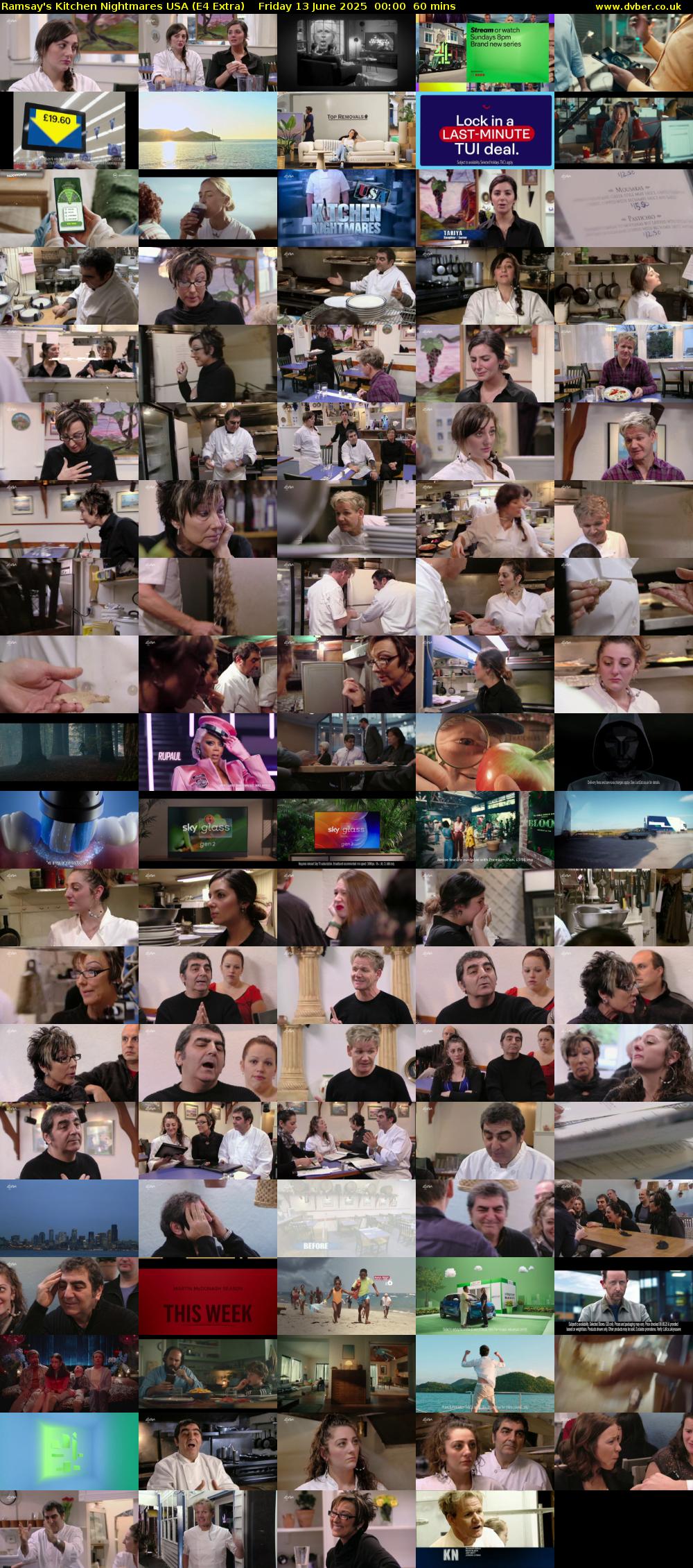 Ramsay's Kitchen Nightmares USA (E4 Extra) Friday 14 May 2025 00:00 - 01:00