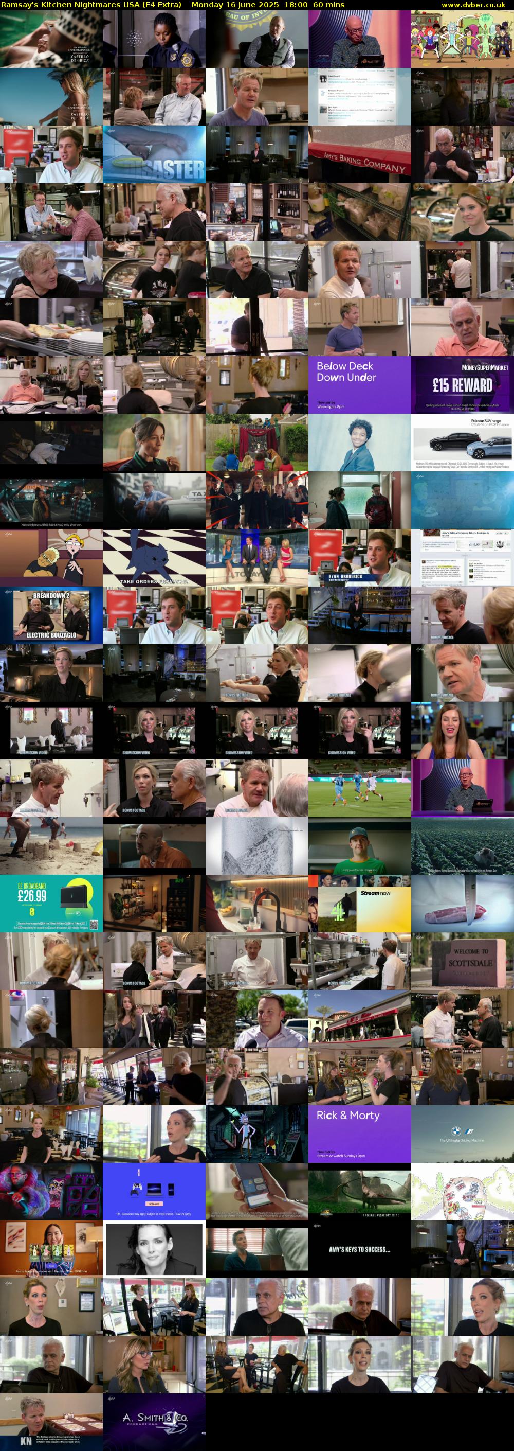 Ramsay's Kitchen Nightmares USA (E4 Extra) Monday 16 June 2025 18:00 - 19:00