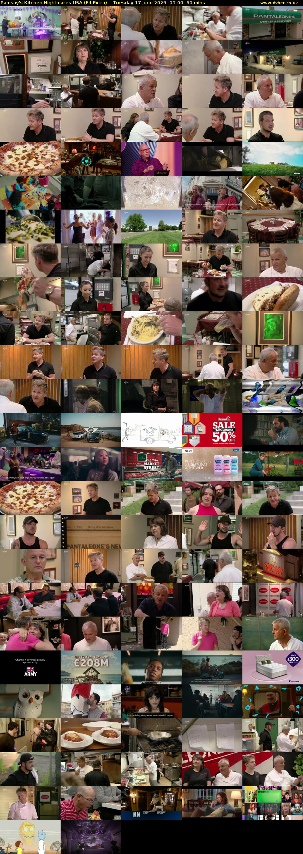 Ramsay's Kitchen Nightmares USA (E4 Extra) Tuesday 17 June 2025 09:00 - 10:00
