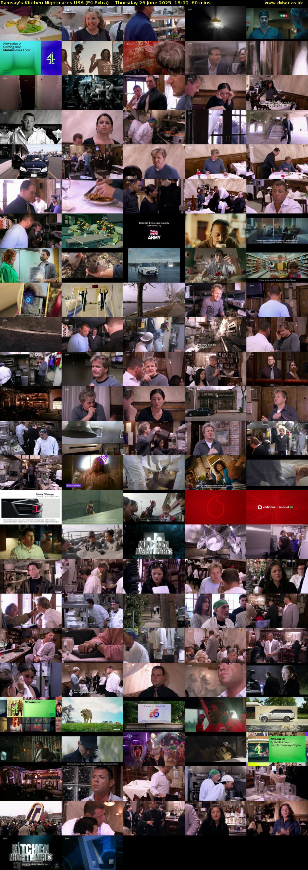 Ramsay's Kitchen Nightmares USA (E4 Extra) Thursday 26 June 2025 18:00 - 19:00