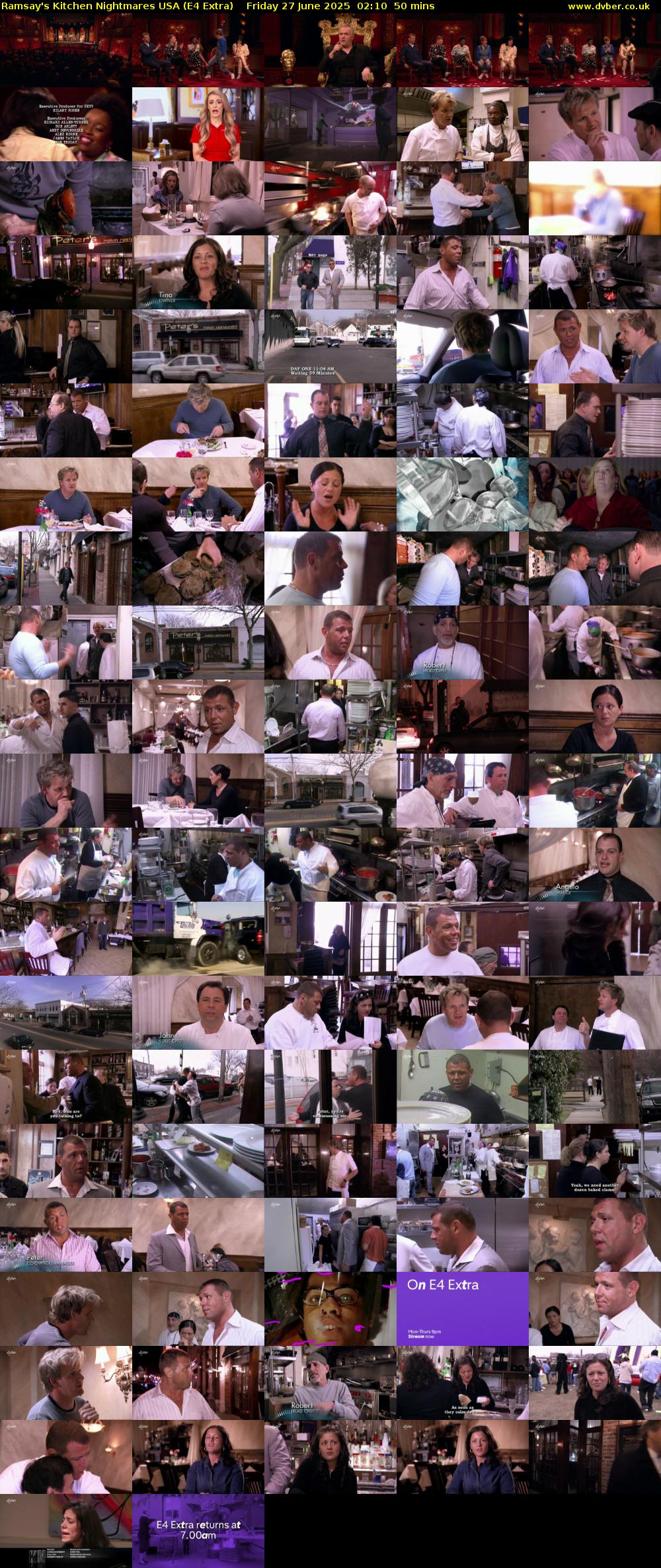 Ramsay's Kitchen Nightmares USA (E4 Extra) Friday 27 June 2025 02:10 - 03:00