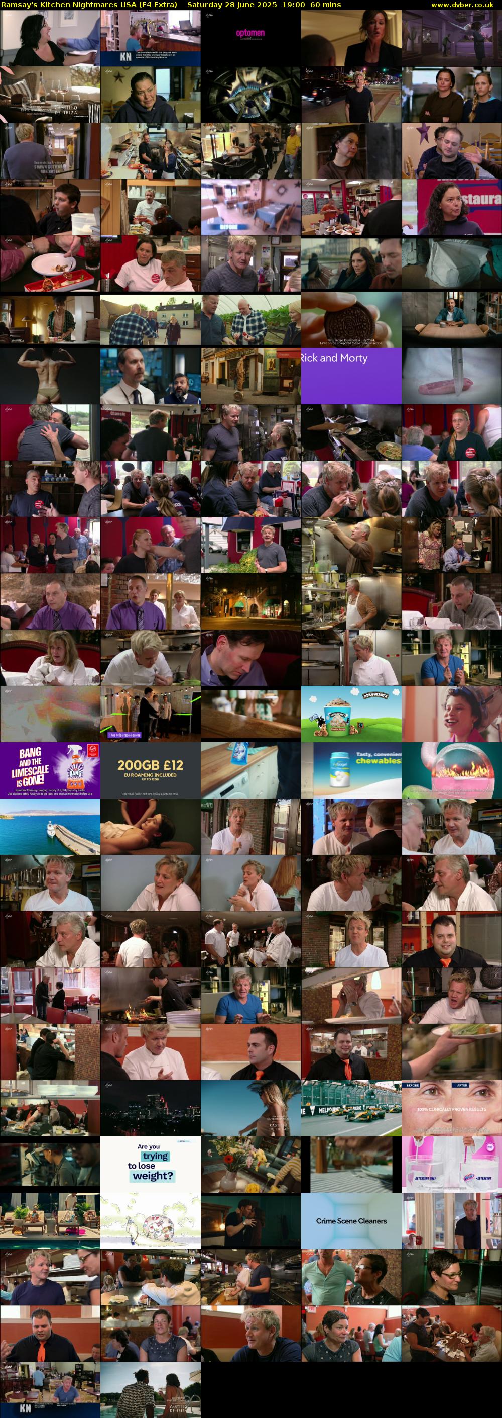 Ramsay's Kitchen Nightmares USA (E4 Extra) Saturday 28 June 2025 19:00 - 20:00