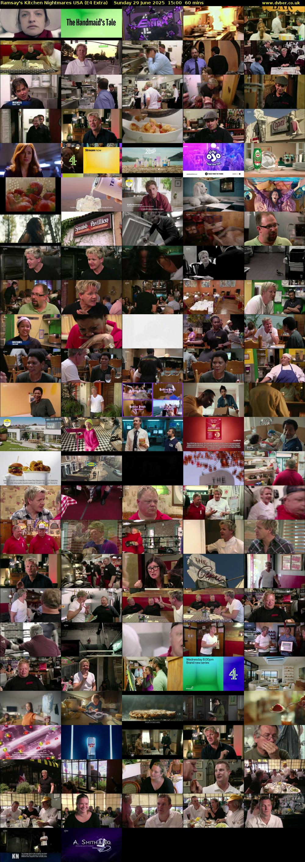 Ramsay's Kitchen Nightmares USA (E4 Extra) Sunday 29 June 2025 15:00 - 16:00