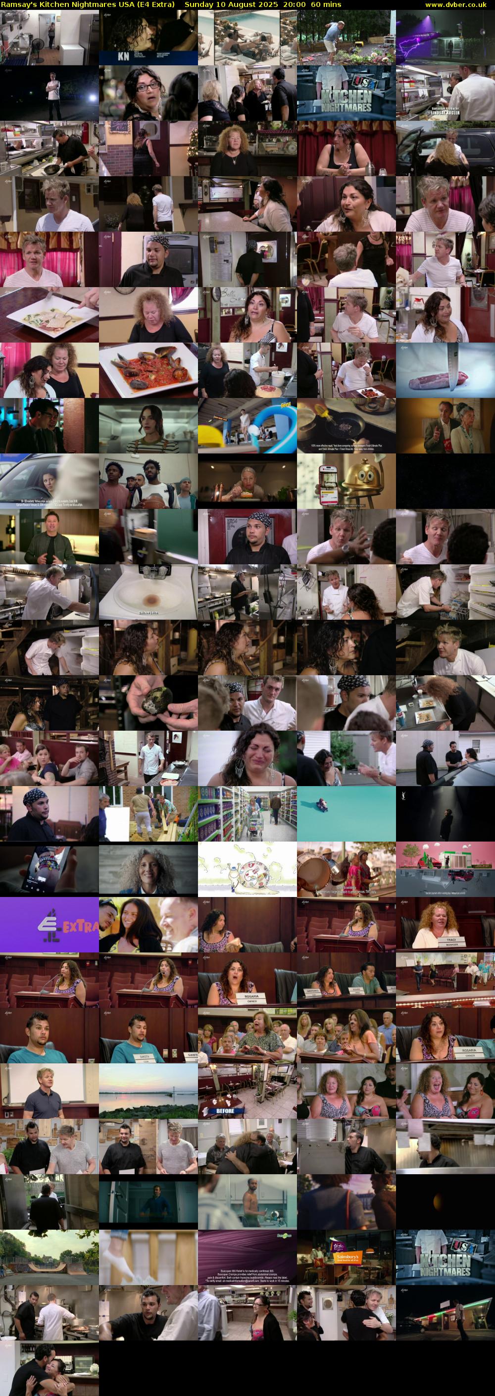 Ramsay's Kitchen Nightmares USA (E4 Extra) Sunday 10 August 2025 20:00 - 21:00