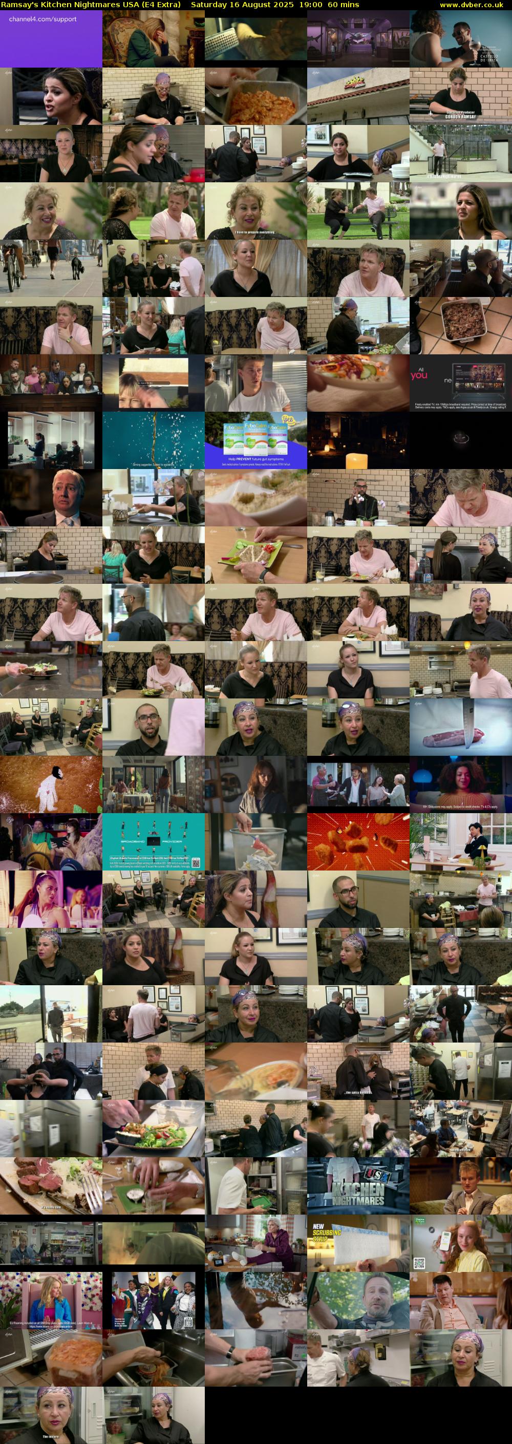 Ramsay's Kitchen Nightmares USA (E4 Extra) Saturday 16 August 2025 19:00 - 20:00