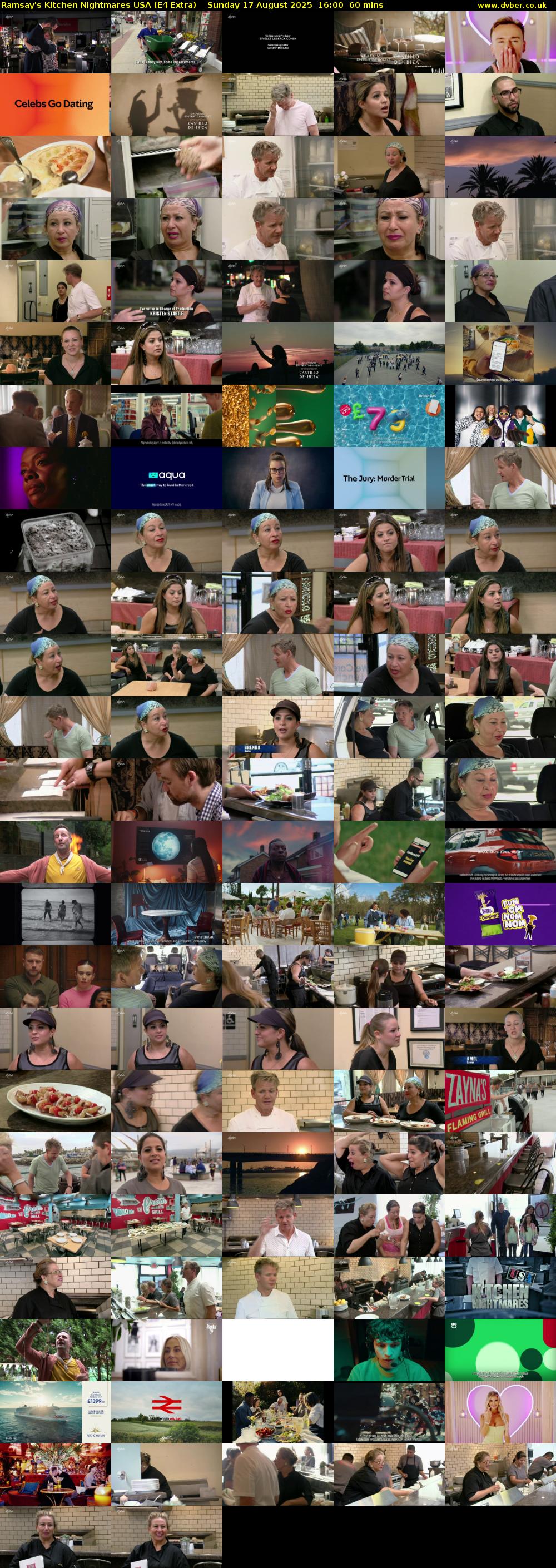 Ramsay's Kitchen Nightmares USA (E4 Extra) Sunday 17 August 2025 16:00 - 17:00
