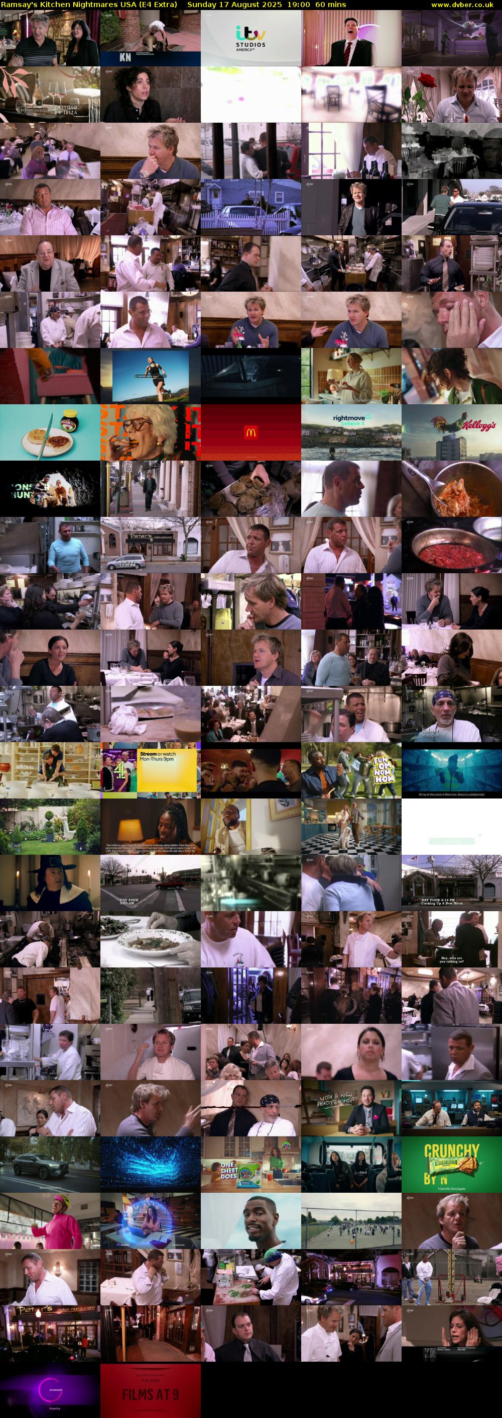 Ramsay's Kitchen Nightmares USA (E4 Extra) Sunday 17 August 2025 19:00 - 20:00