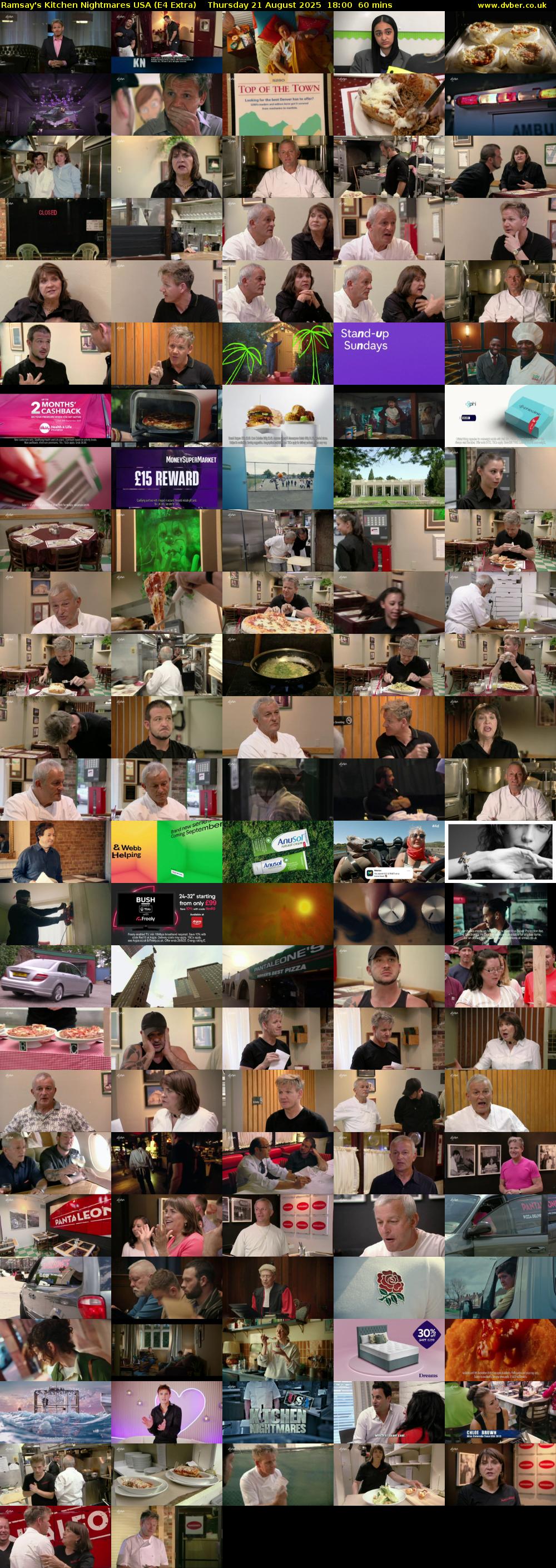 Ramsay's Kitchen Nightmares USA (E4 Extra) Thursday 21 August 2025 18:00 - 19:00