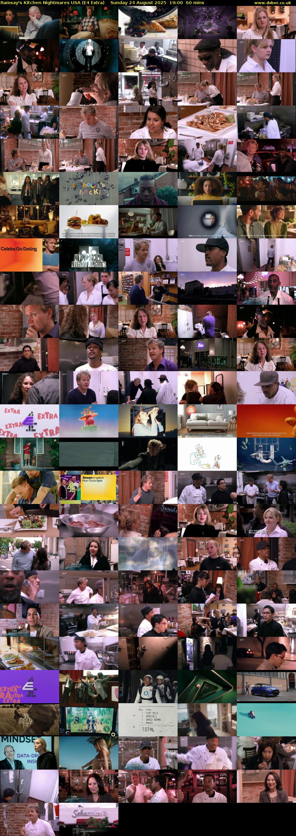 Ramsay's Kitchen Nightmares USA (E4 Extra) Sunday 24 August 2025 19:00 - 20:00
