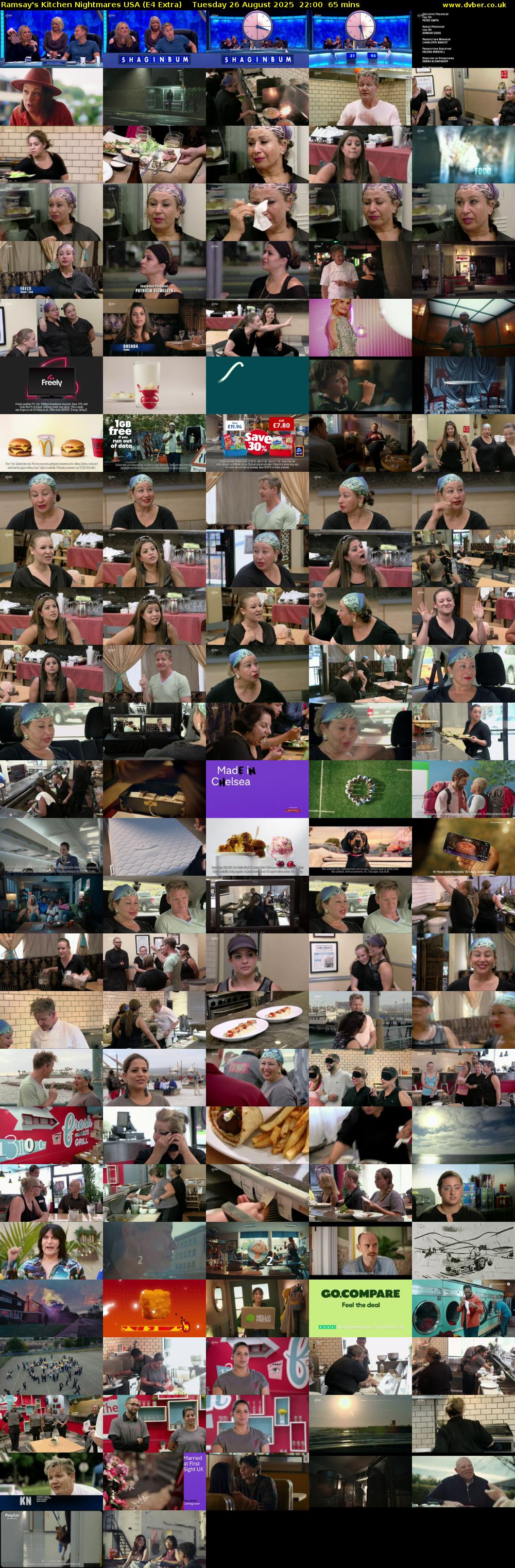 Ramsay's Kitchen Nightmares USA (E4 Extra) Tuesday 26 August 2025 22:00 - 23:05