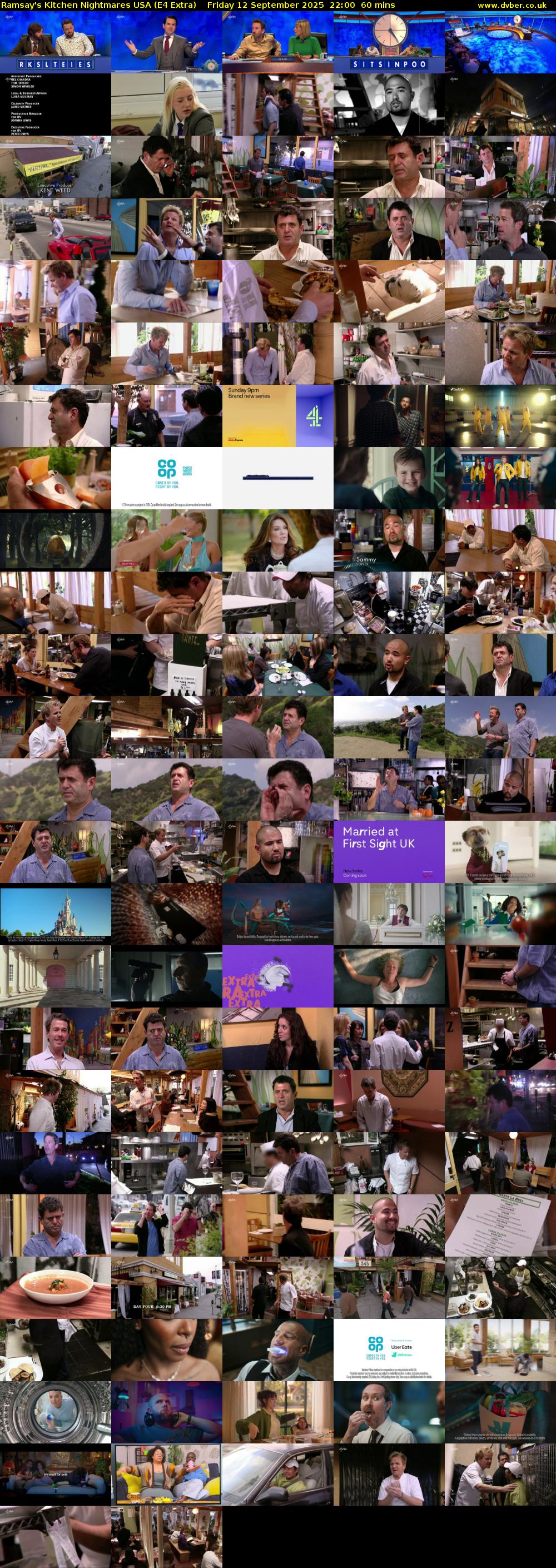 Ramsay's Kitchen Nightmares USA (E4 Extra) Friday 12 September 2025 22:00 - 23:00