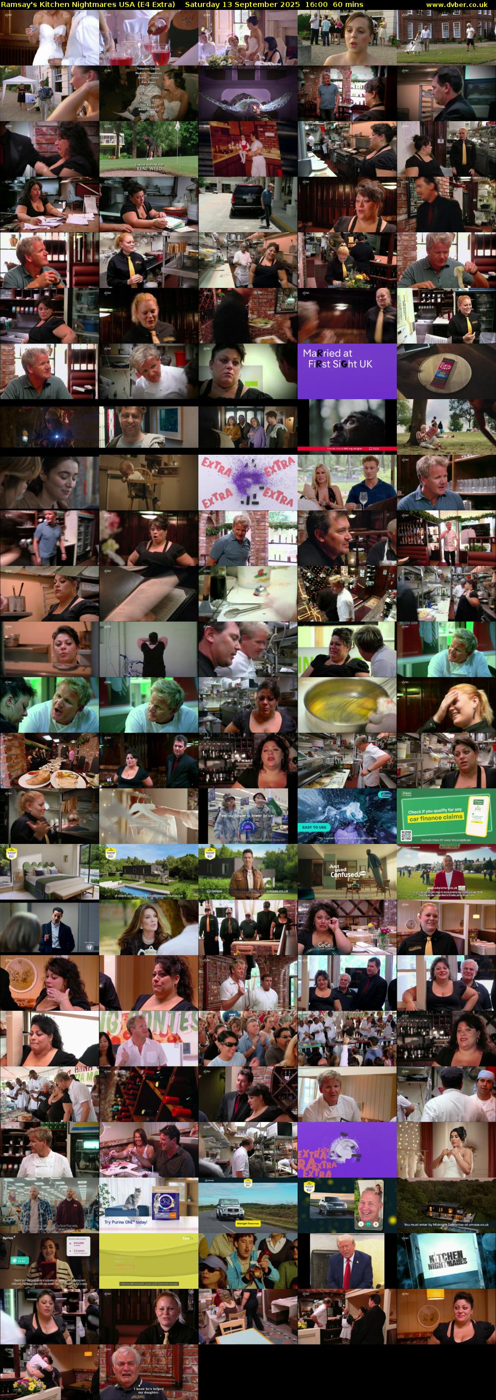 Ramsay's Kitchen Nightmares USA (E4 Extra) Saturday 13 September 2025 16:00 - 17:00
