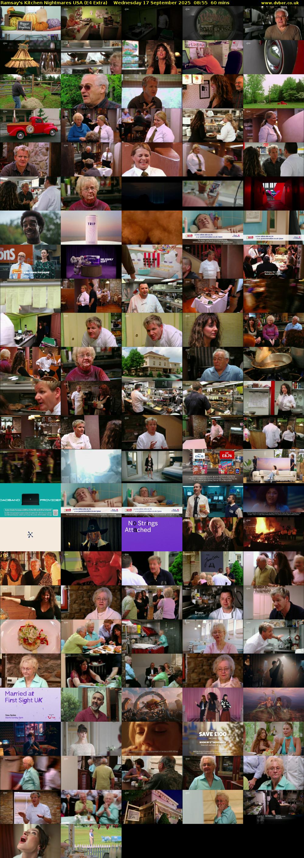 Ramsay's Kitchen Nightmares USA (E4 Extra) Wednesday 17 September 2025 08:55 - 09:55