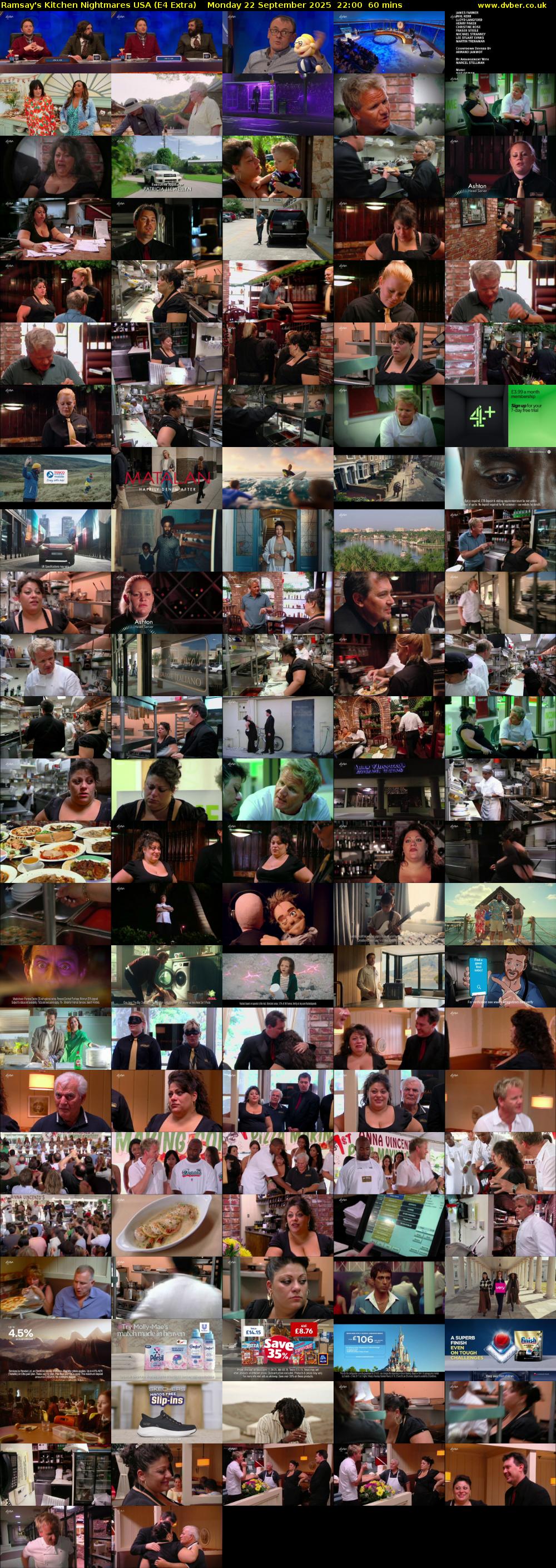 Ramsay's Kitchen Nightmares USA (E4 Extra) Monday 22 September 2025 22:00 - 23:00
