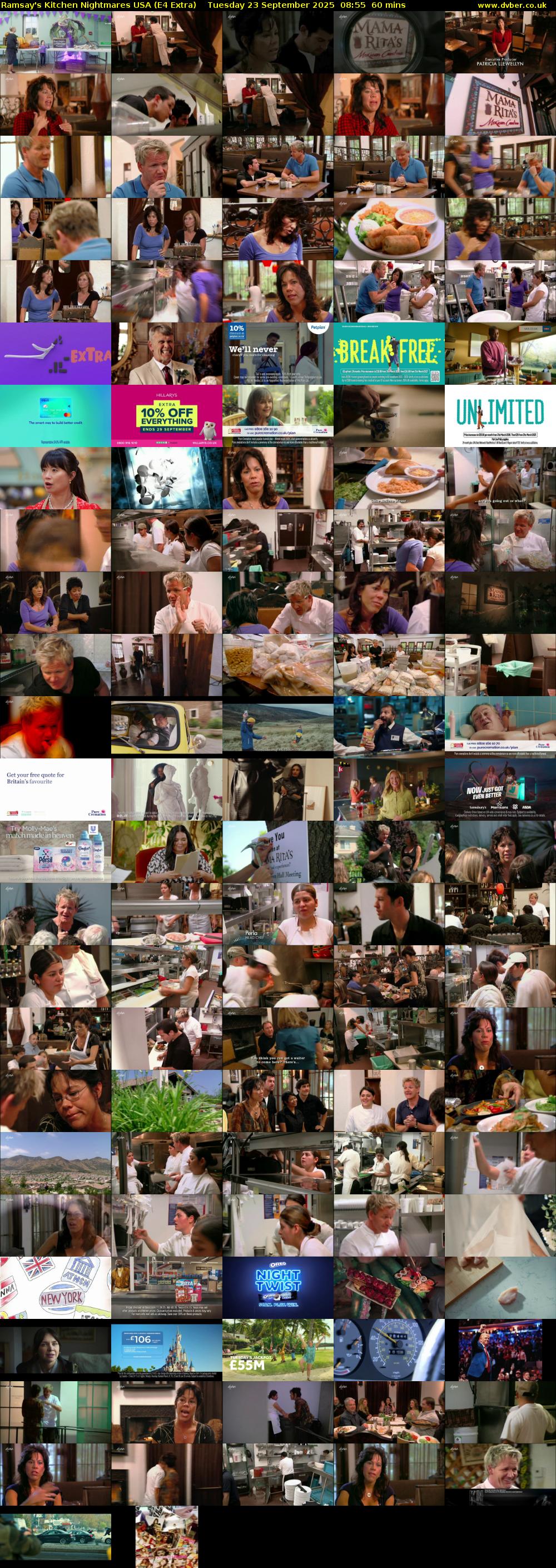 Ramsay's Kitchen Nightmares USA (E4 Extra) Tuesday 23 September 2025 08:55 - 09:55