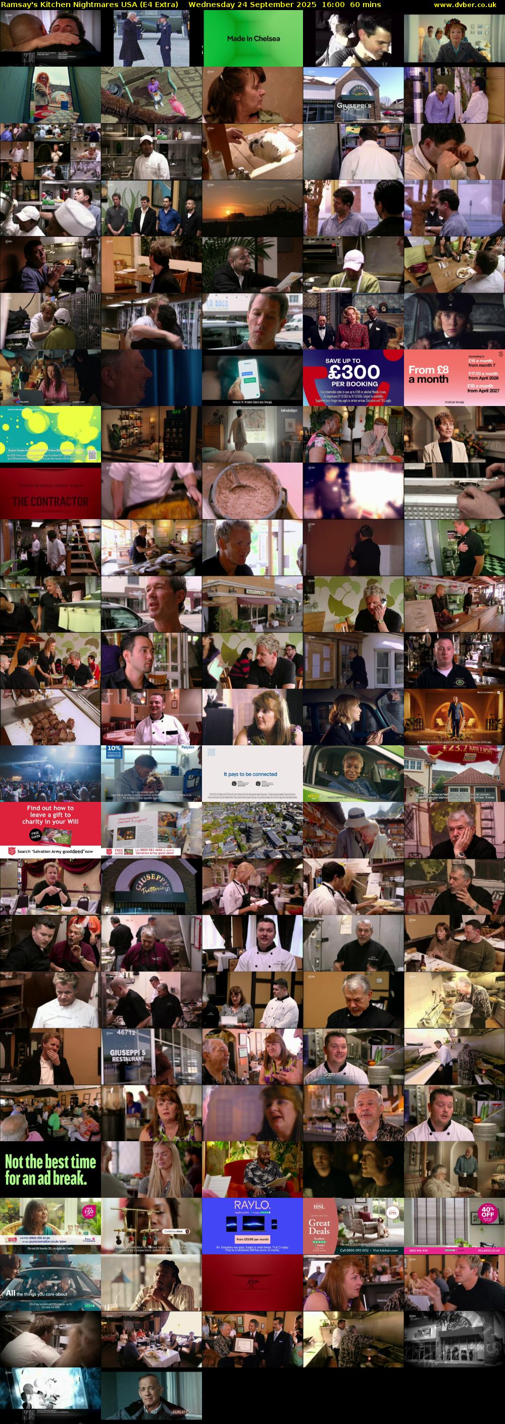 Ramsay's Kitchen Nightmares USA (E4 Extra) Wednesday 24 September 2025 16:00 - 17:00