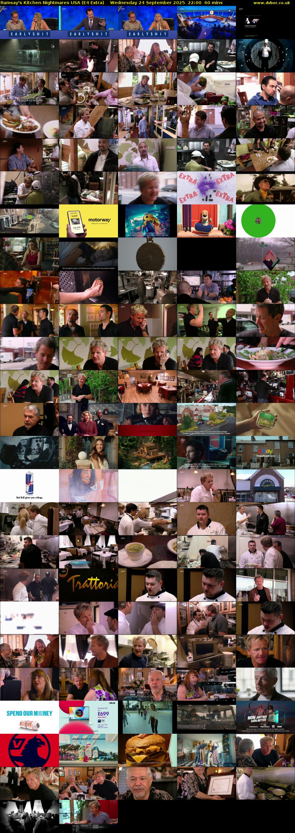 Ramsay's Kitchen Nightmares USA (E4 Extra) Wednesday 24 September 2025 22:00 - 23:00