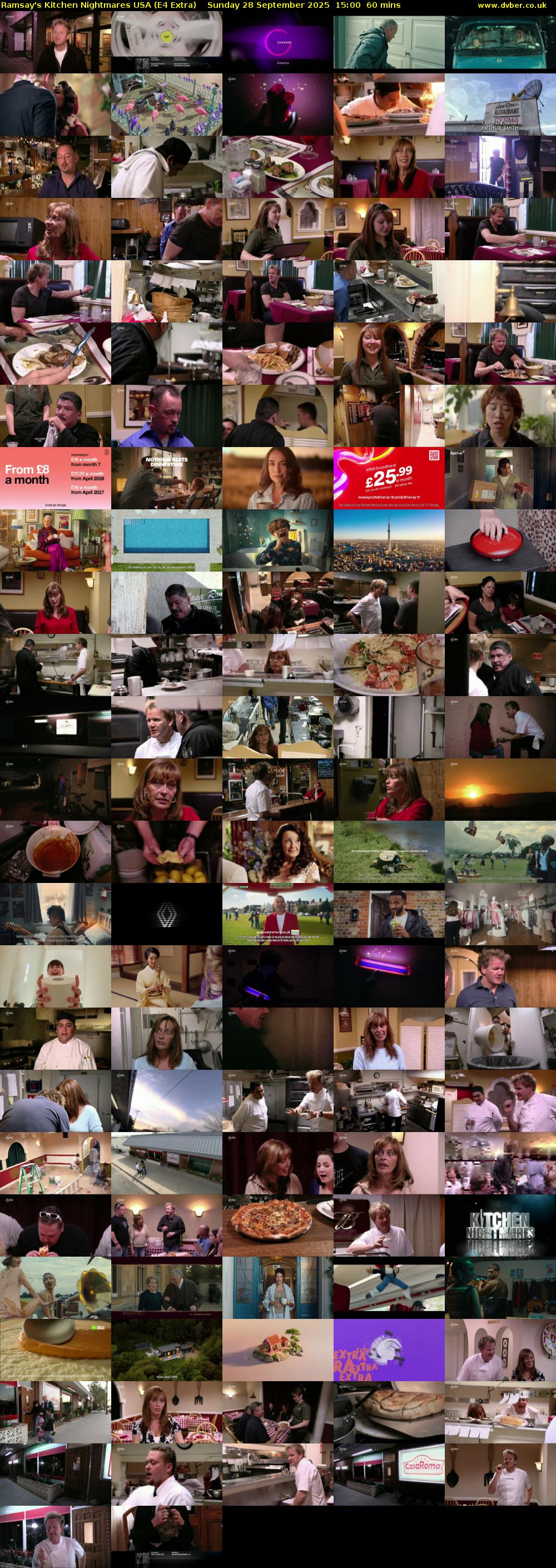 Ramsay's Kitchen Nightmares USA (E4 Extra) Sunday 28 September 2025 15:00 - 16:00