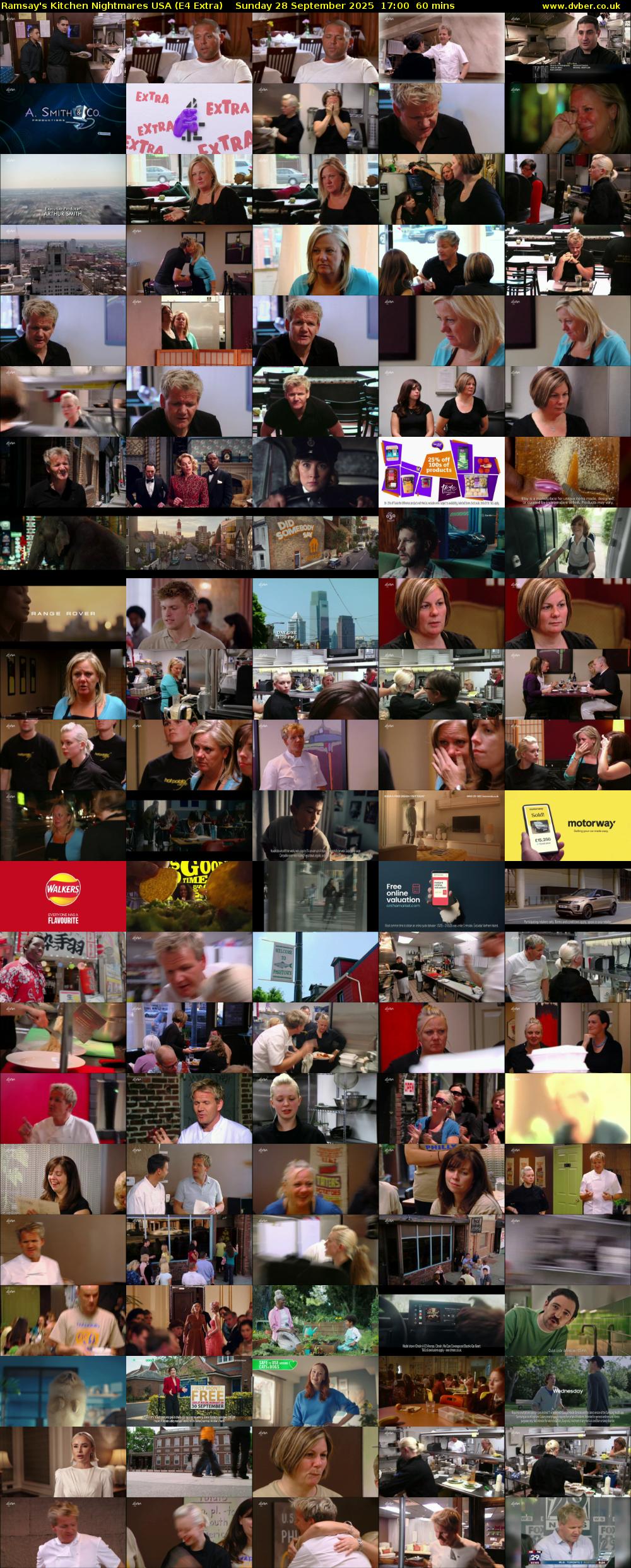 Ramsay's Kitchen Nightmares USA (E4 Extra) Sunday 28 September 2025 17:00 - 18:00