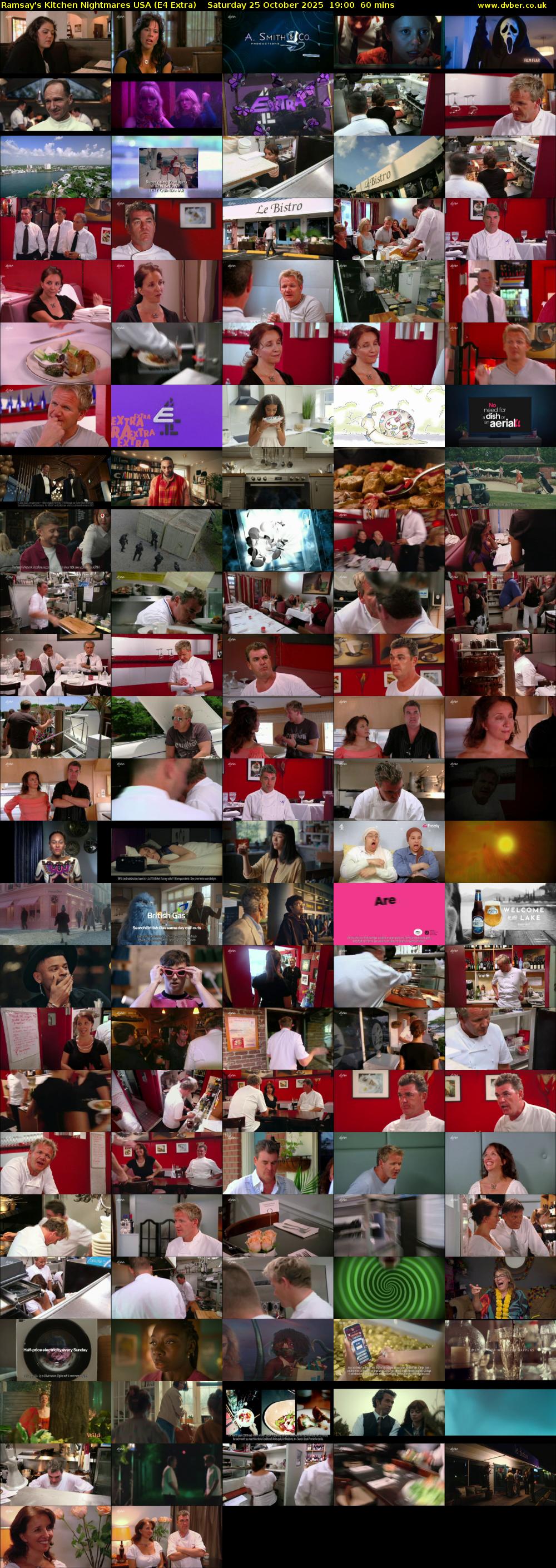 Ramsay's Kitchen Nightmares USA (E4 Extra) Saturday 25 October 2025 19:00 - 20:00