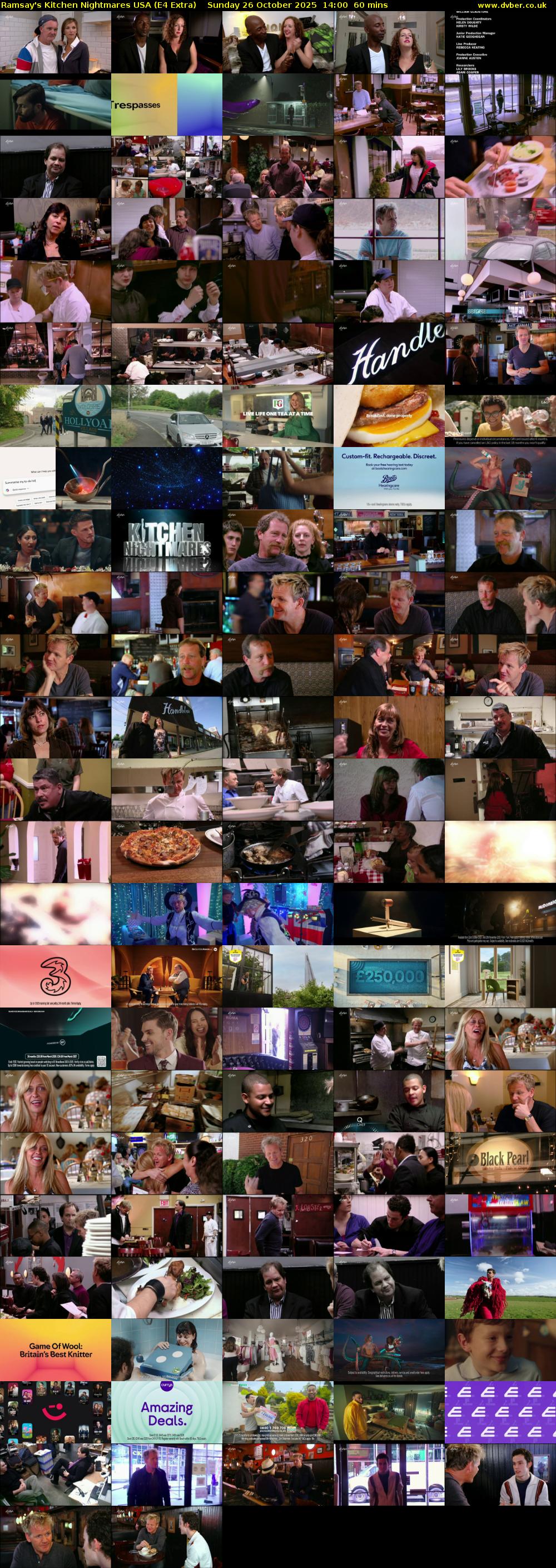 Ramsay's Kitchen Nightmares USA (E4 Extra) Sunday 26 October 2025 14:00 - 15:00