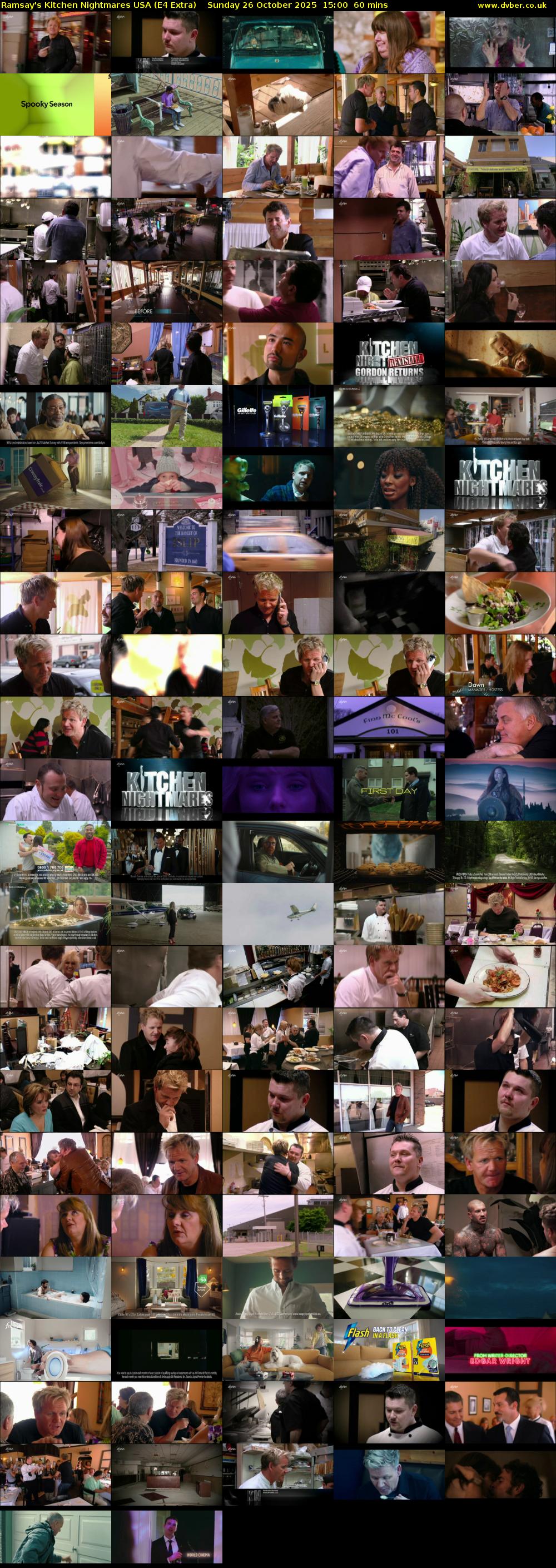 Ramsay's Kitchen Nightmares USA (E4 Extra) Sunday 26 October 2025 15:00 - 16:00