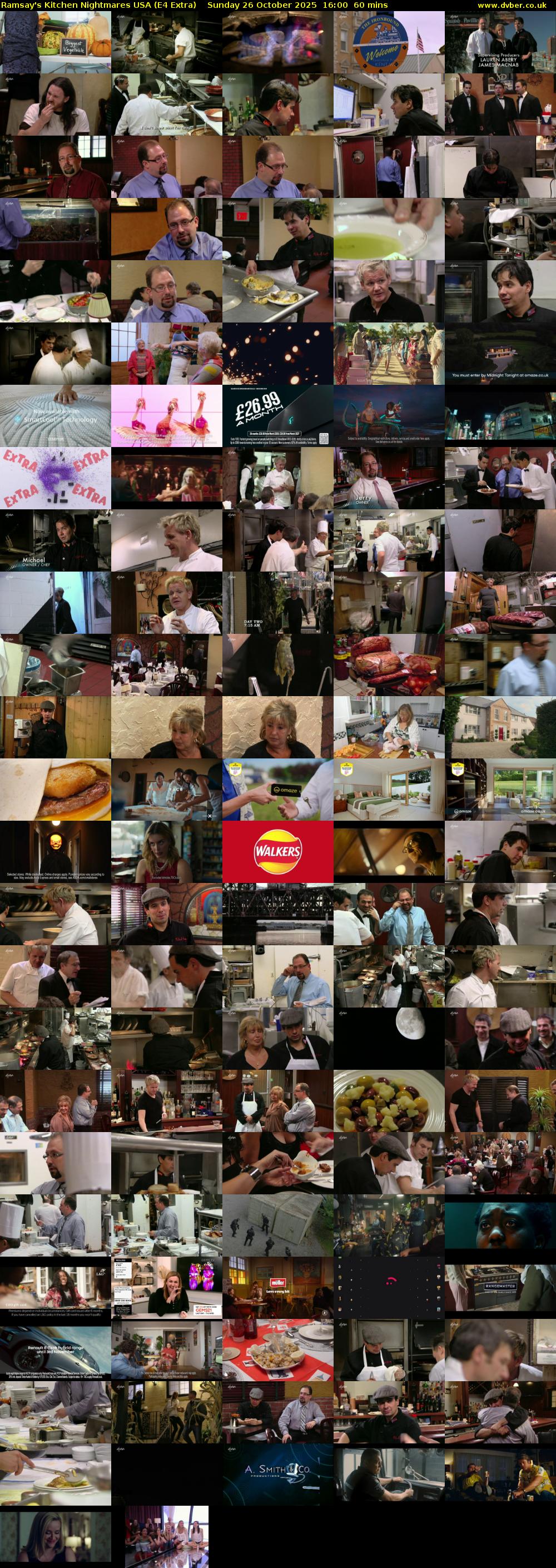 Ramsay's Kitchen Nightmares USA (E4 Extra) Sunday 26 October 2025 16:00 - 17:00
