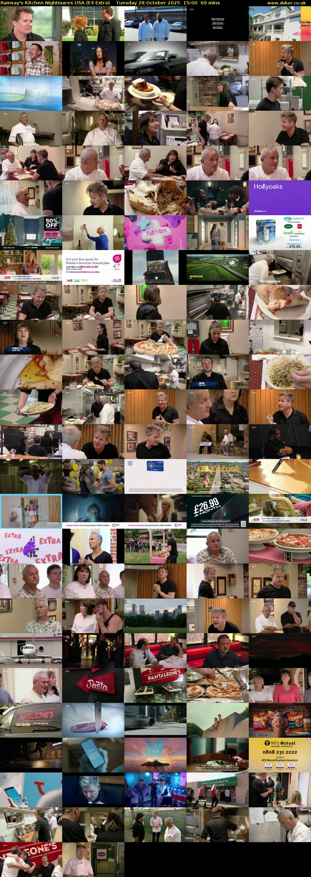 Ramsay's Kitchen Nightmares USA (E4 Extra) Tuesday 28 October 2025 15:00 - 16:00