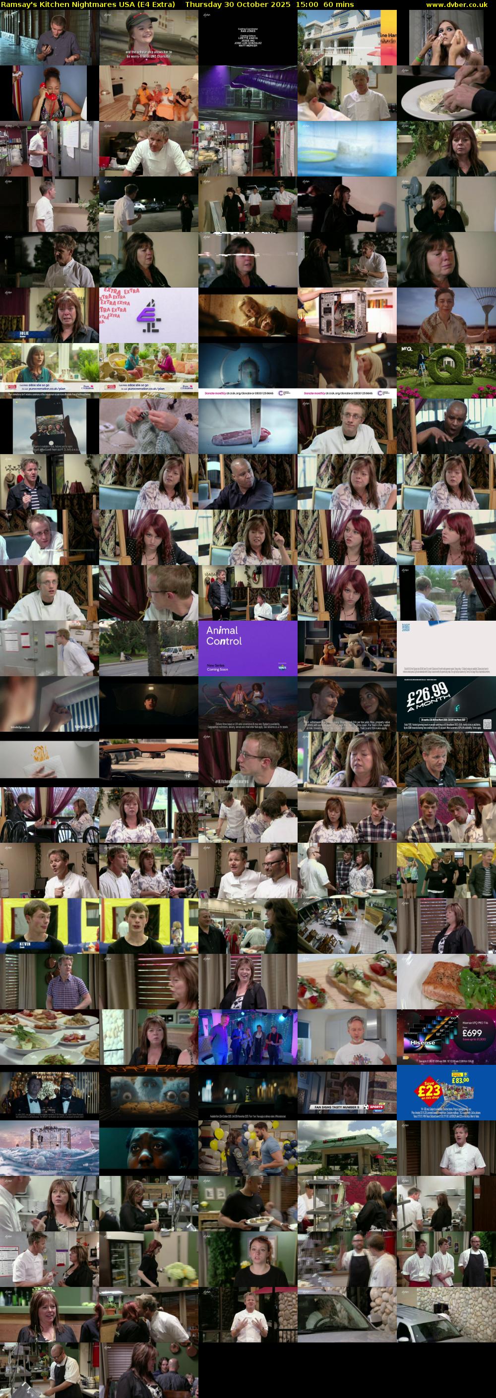 Ramsay's Kitchen Nightmares USA (E4 Extra) Thursday 30 October 2025 15:00 - 16:00