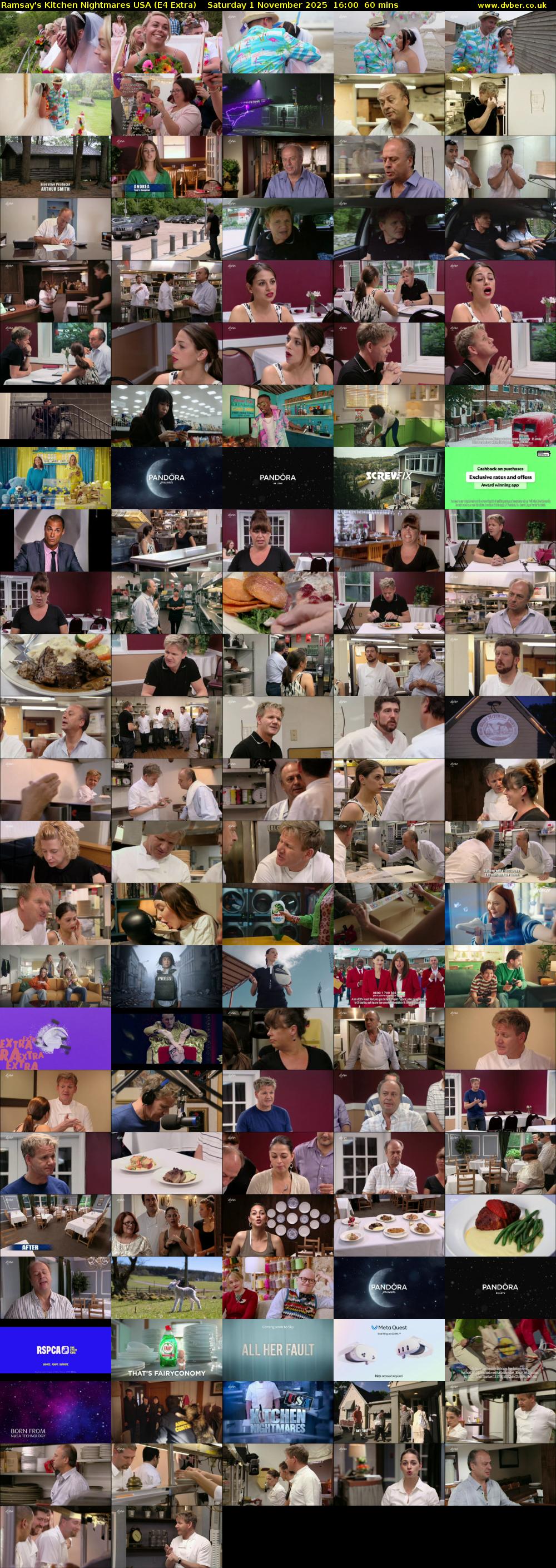 Ramsay's Kitchen Nightmares USA (E4 Extra) Saturday 1 November 2025 16:00 - 17:00