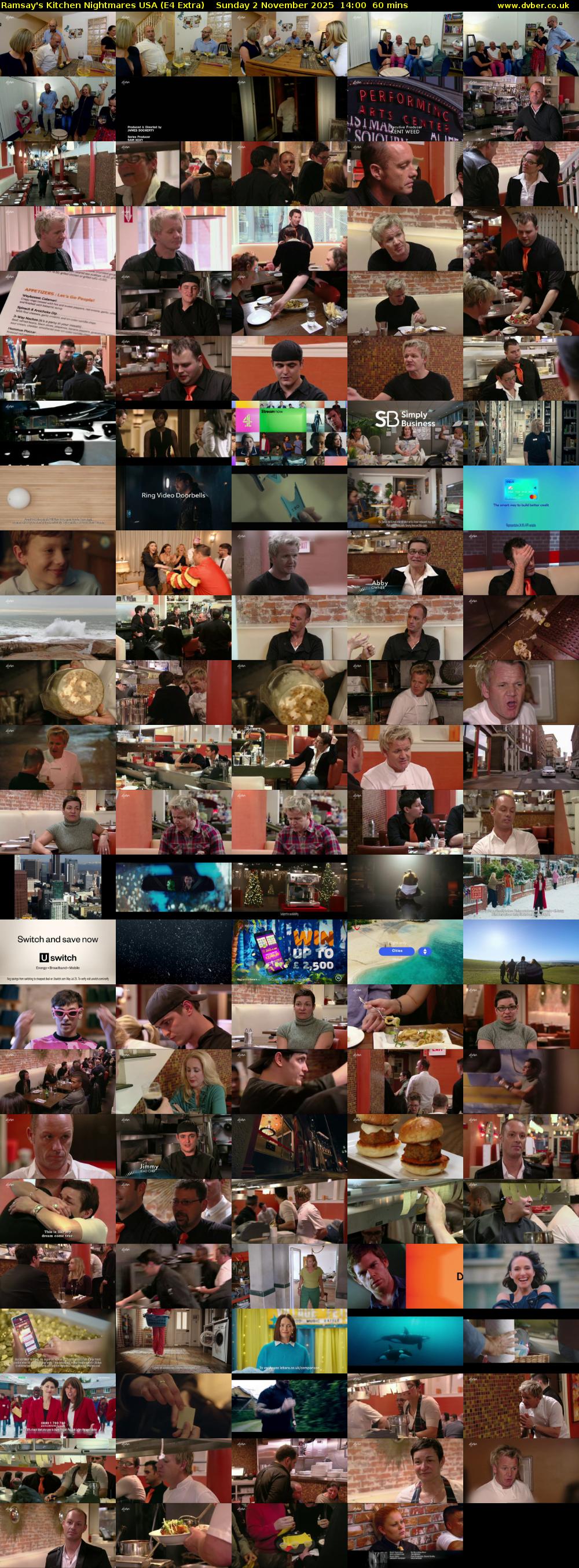 Ramsay's Kitchen Nightmares USA (E4 Extra) Sunday 2 November 2025 14:00 - 15:00