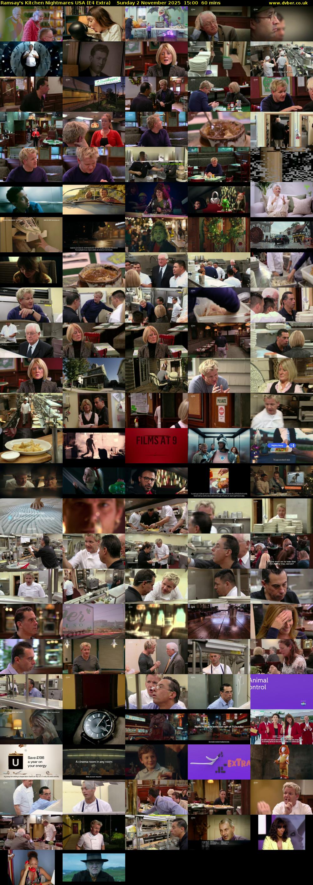 Ramsay's Kitchen Nightmares USA (E4 Extra) Sunday 2 November 2025 15:00 - 16:00