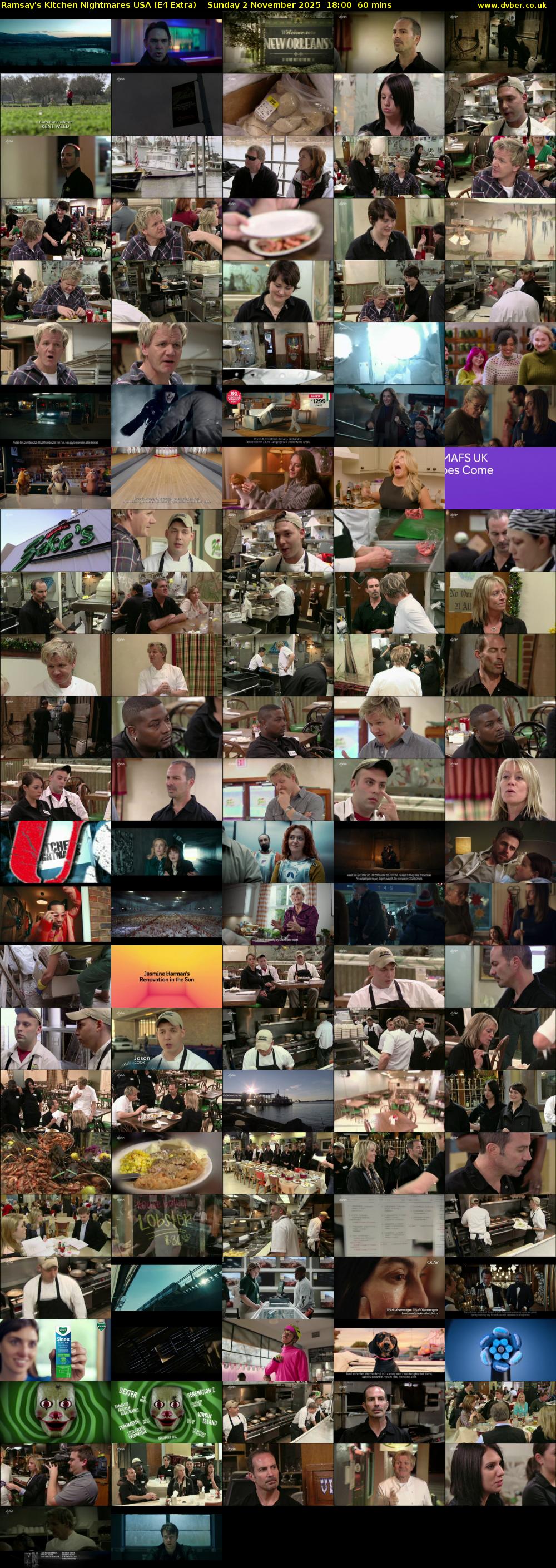 Ramsay's Kitchen Nightmares USA (E4 Extra) Sunday 2 November 2025 18:00 - 19:00