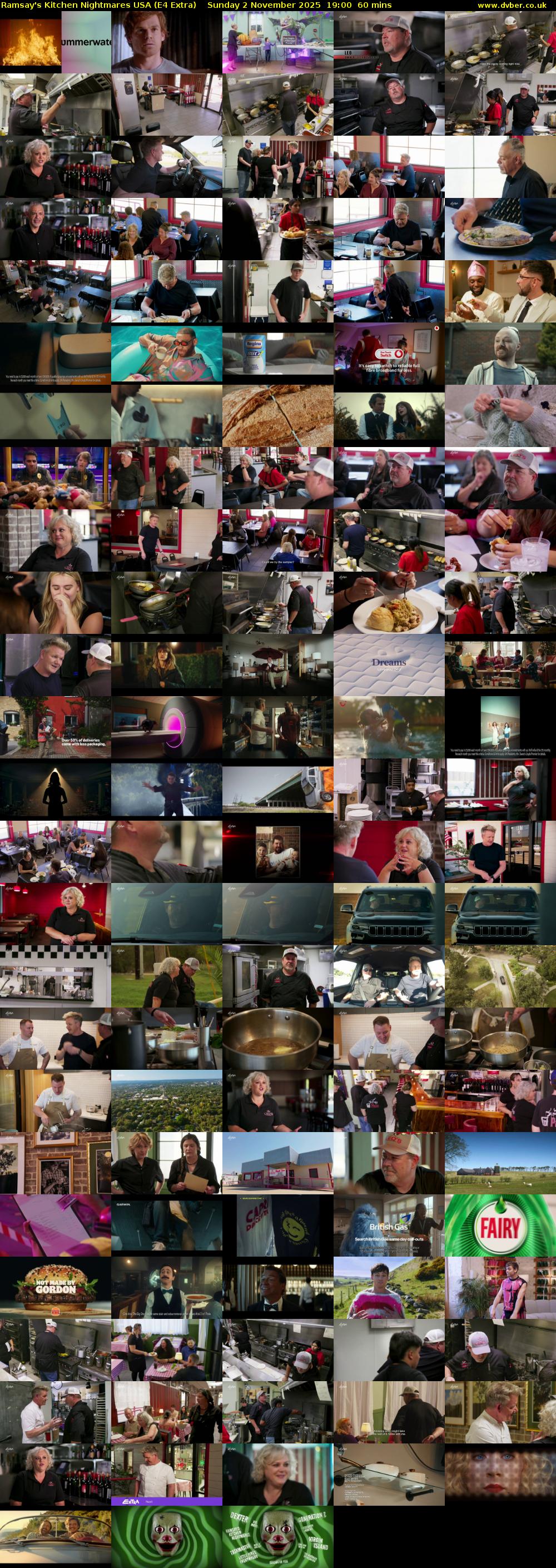 Ramsay's Kitchen Nightmares USA (E4 Extra) Sunday 2 November 2025 19:00 - 20:00